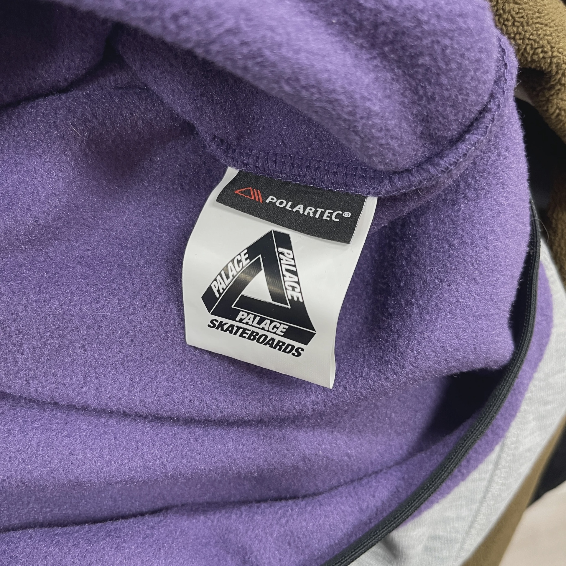 Palace Polartec 1/4 Zip Purple • Pre-Owned [7407] 5