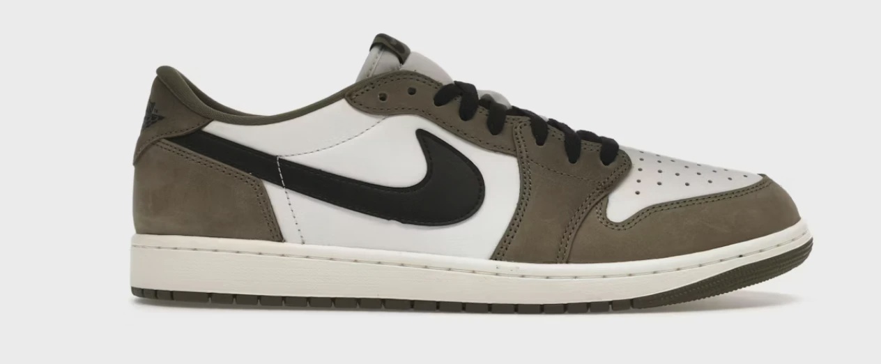 Air Jordan 1 Retro Low Original Medium Olive • Brand New [3640]