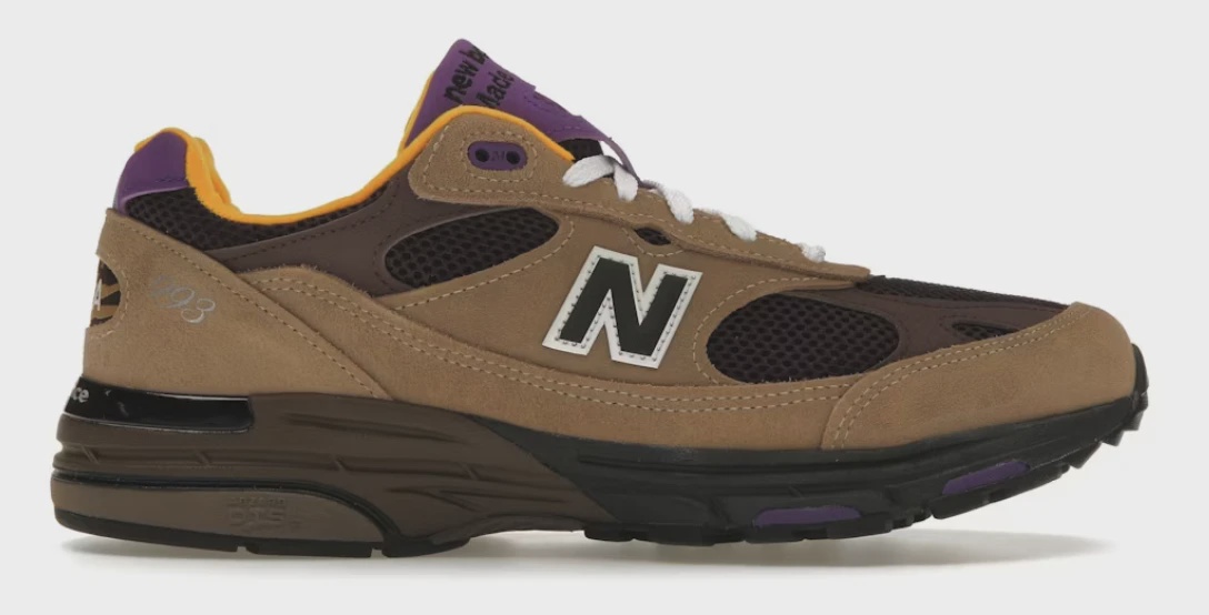 New Balance 993 MiUSA Mushroom Midnight Violet • Brand New [0272]