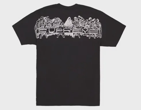 Supreme Supreme Supper Tee Black - Size M