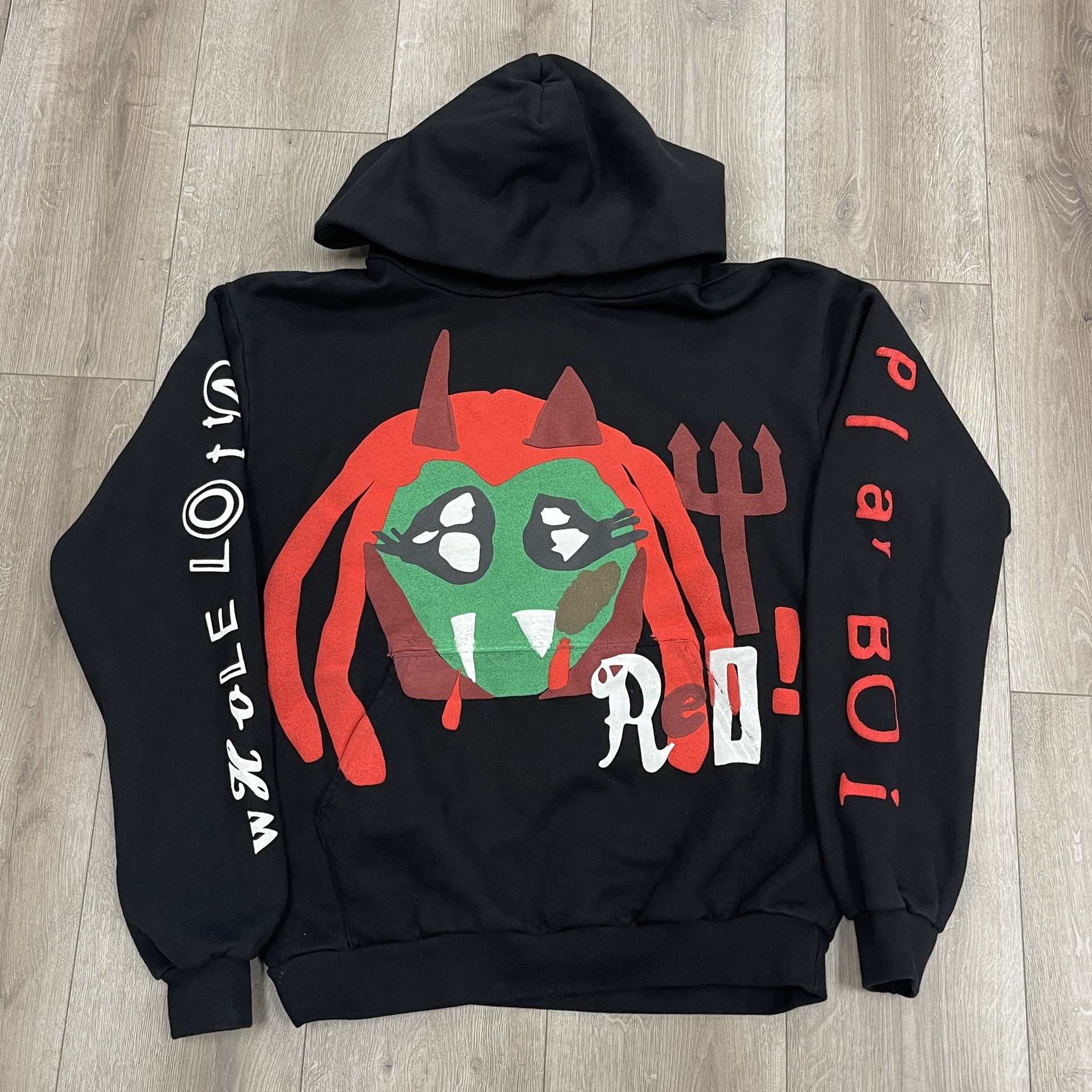 Playboi Carti x CPFM 4 WLR King Vamp Hoodie Black - Pre-Owned