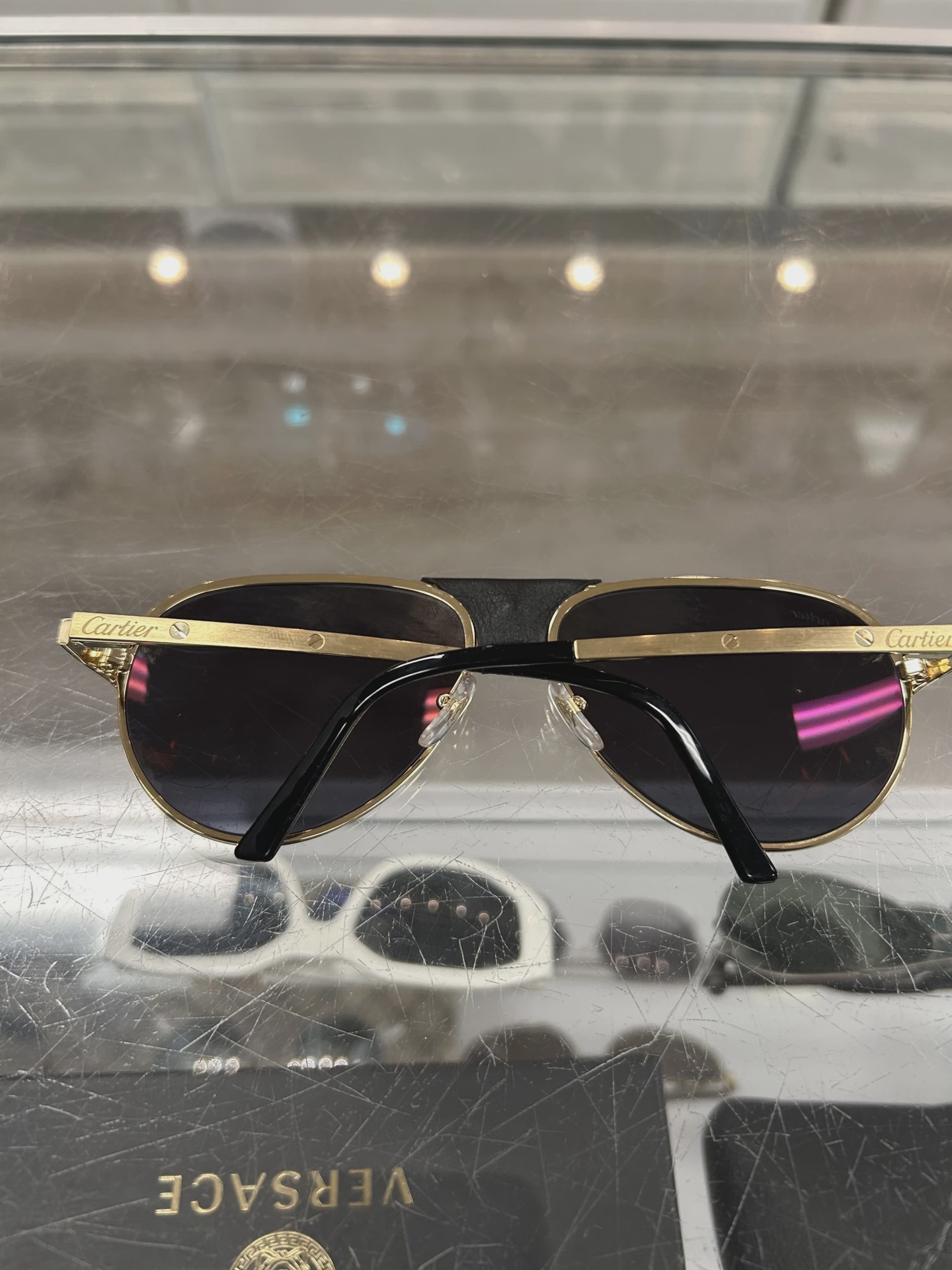 Cartier Pilot P Sunglasses • Pre-Owned [9737] 2