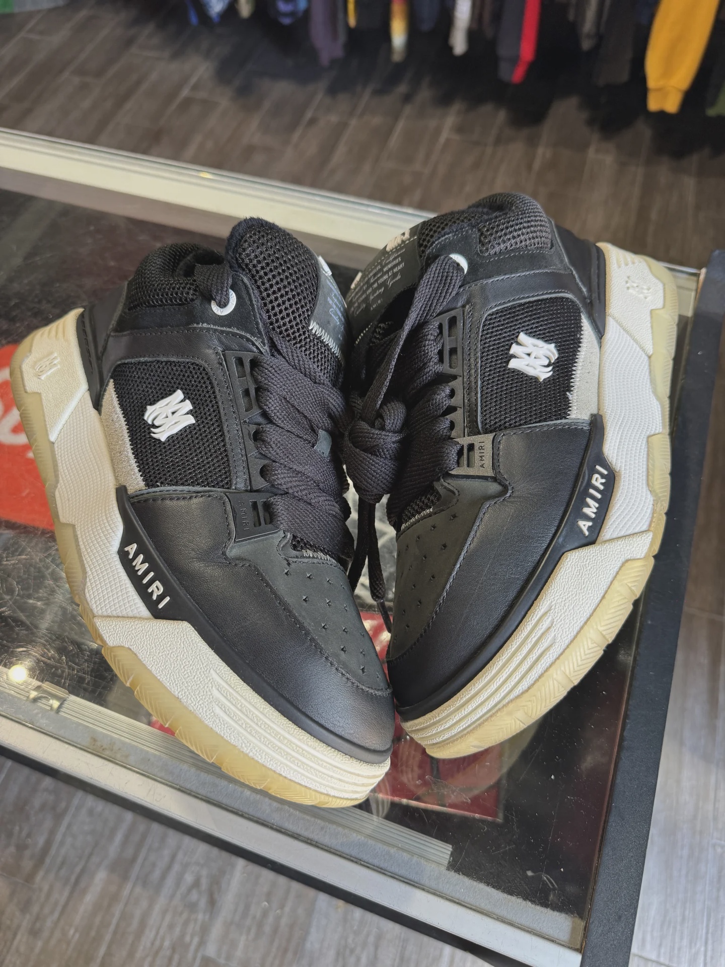 Amiri Amiri Ma-1 Black Sneaker No Box - Size US M 10
