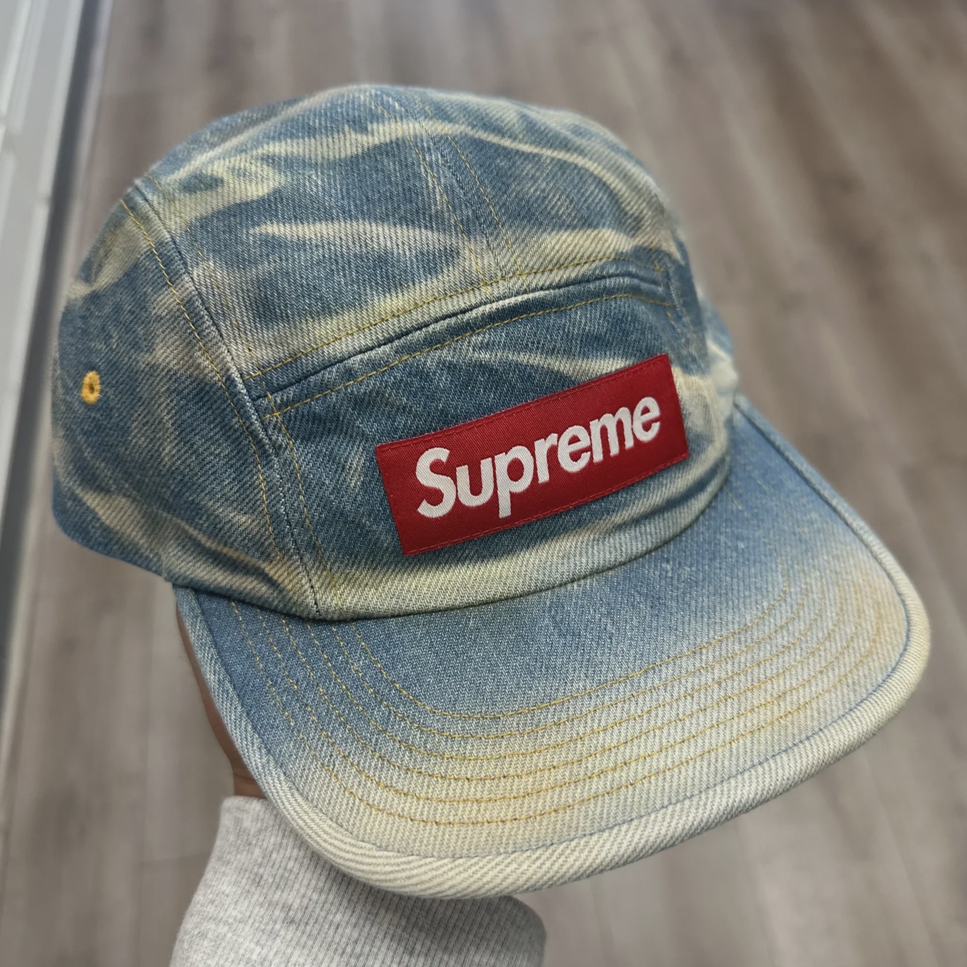 Supreme Denim Camp Cap • Pre-Owned [3002] - photo 1