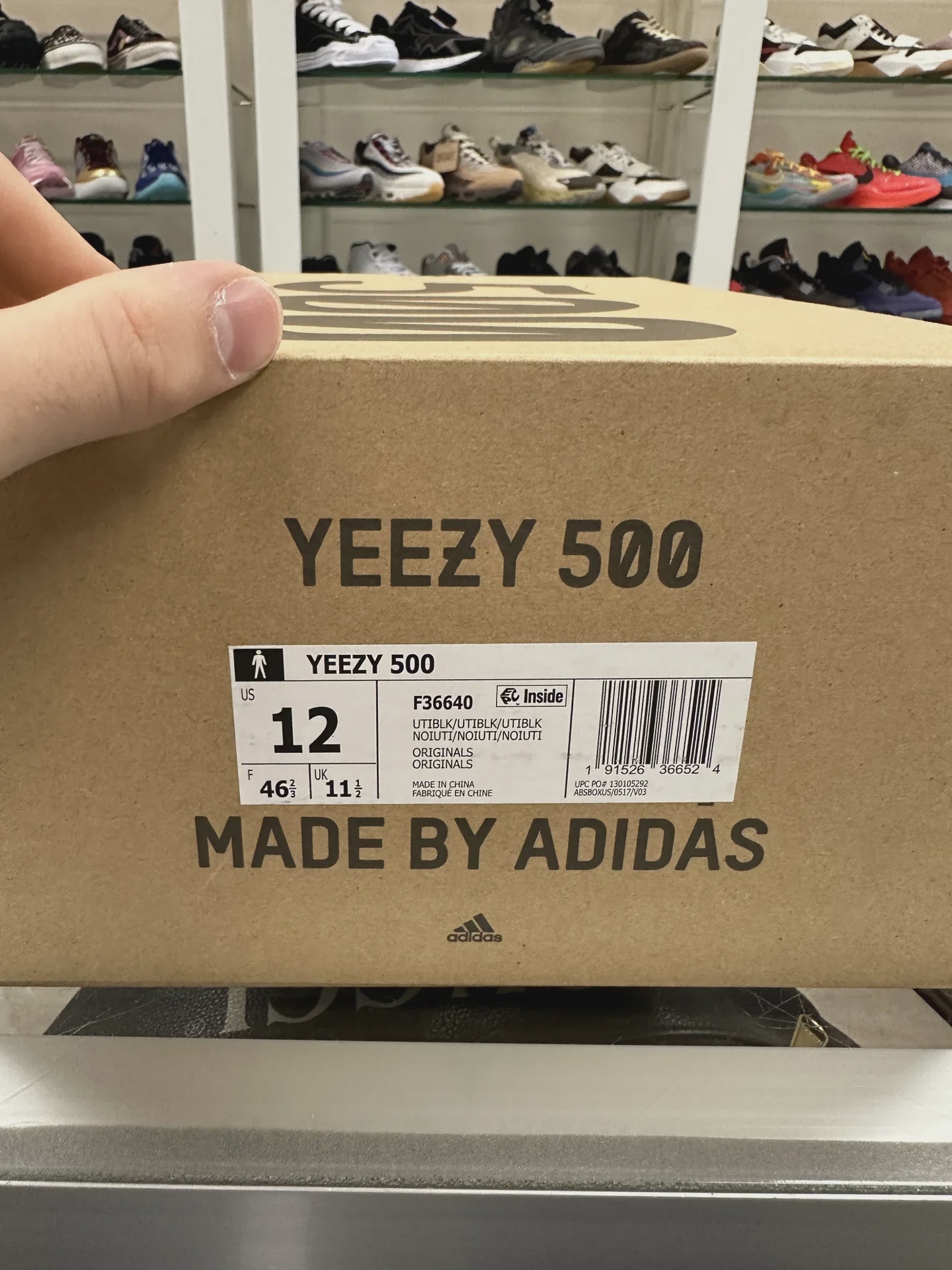 adidas Yeezy 500 Utility Black • Pre-Owned [6836] - photo 6