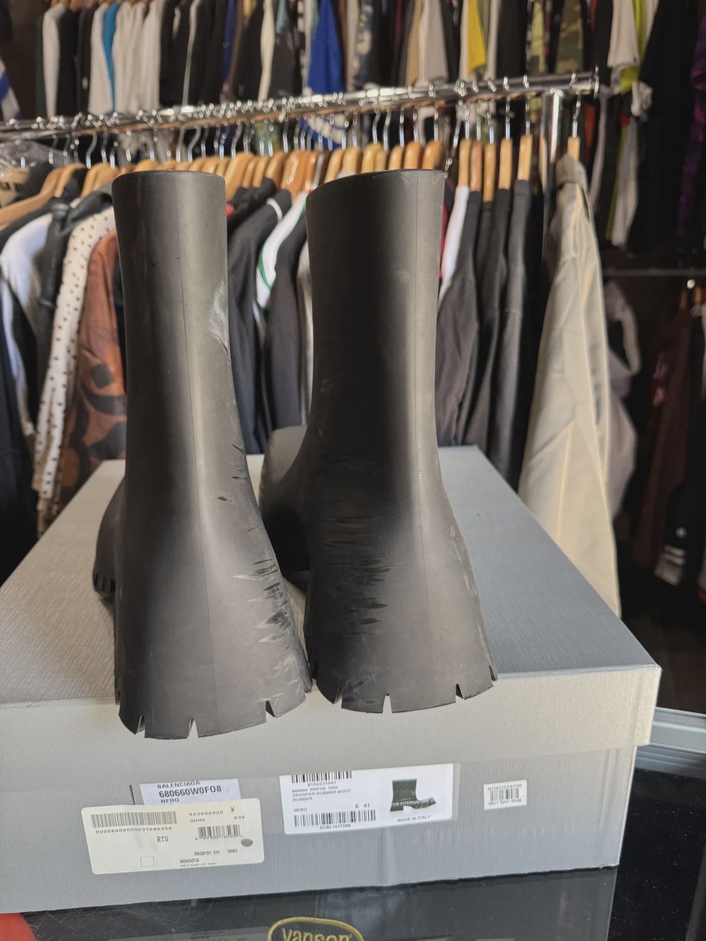 Balenciaga Trooper Rubber Boot  • Pre-Owned [5523] - photo 4