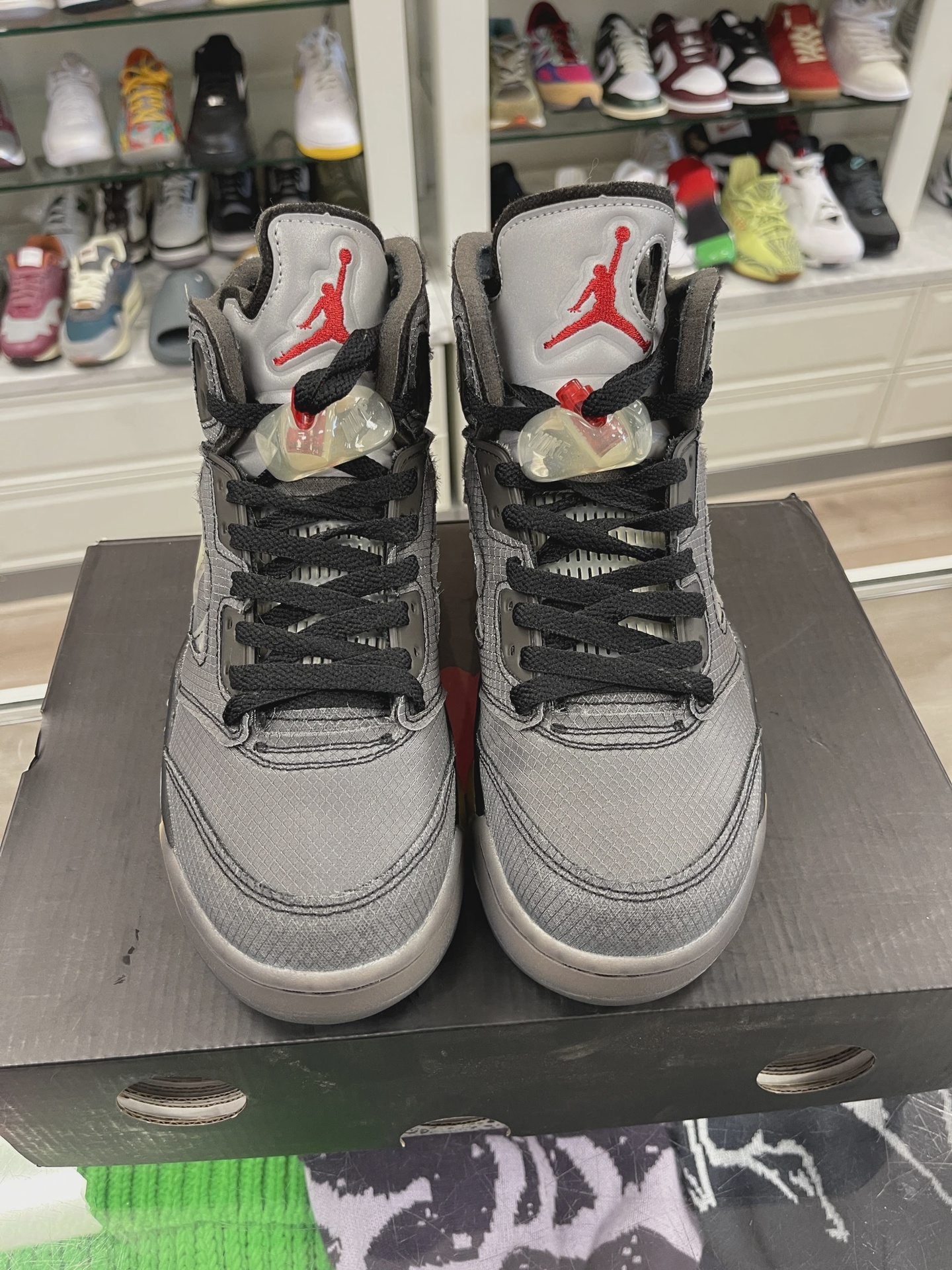 Air Jordan 5 Retro Off-White Muslin • Pre-Owned [6846] - photo 4