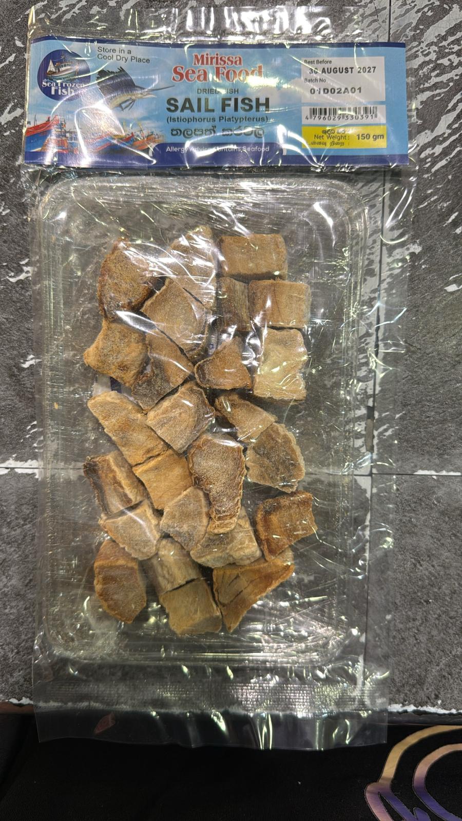 Mirissa Katta Dry Fish 150g