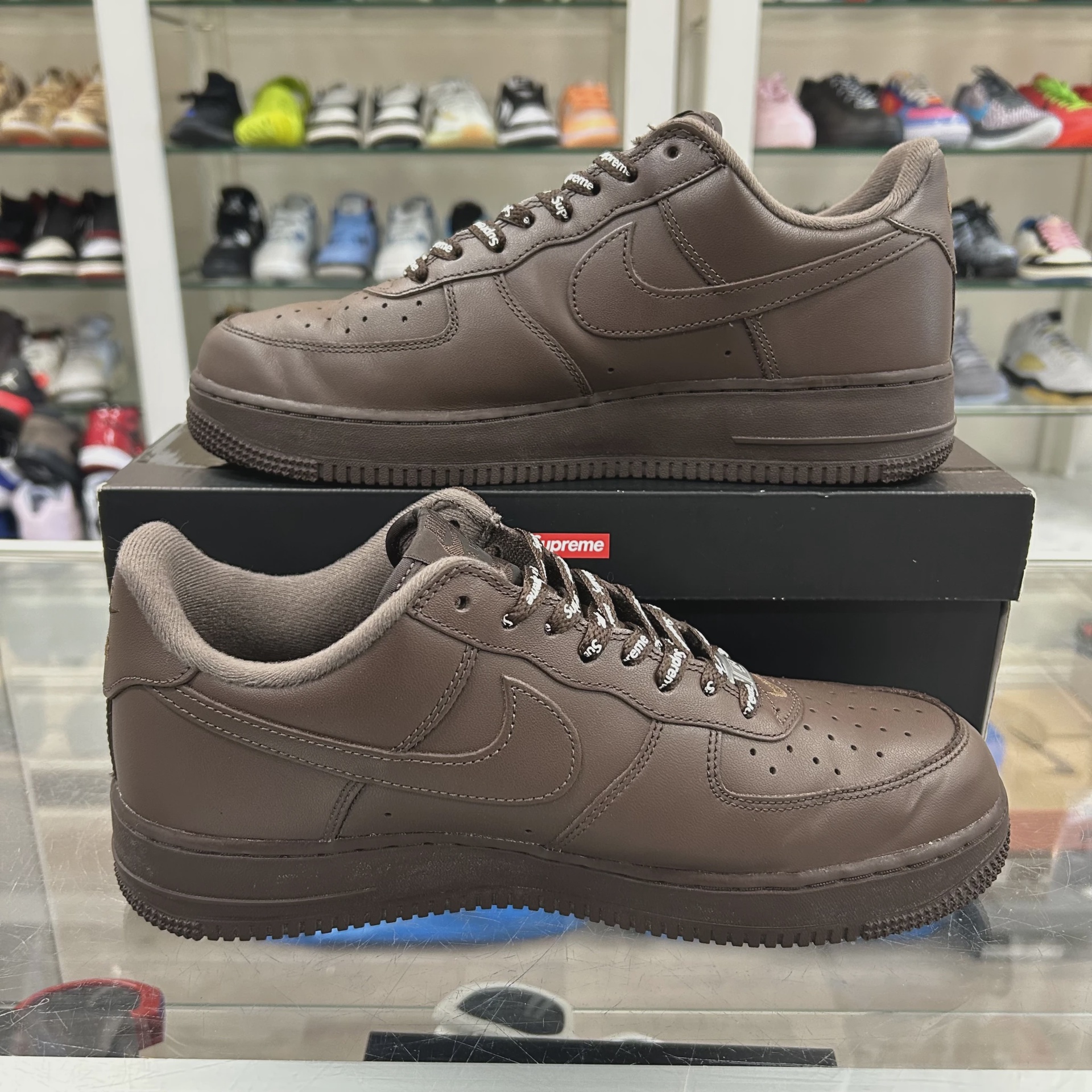 Nike Air Force 1 Low Supreme Baroque Brown • Pre-Owned [2005] 2