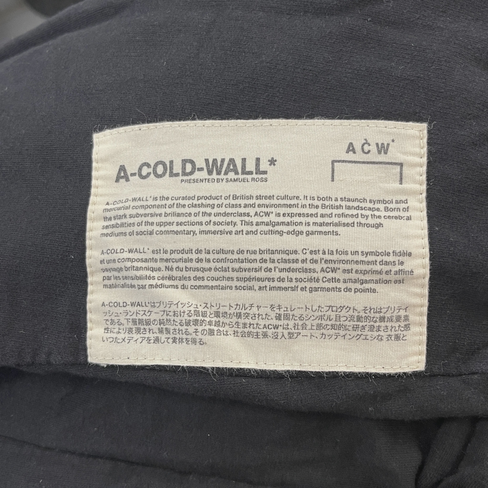 A-Cold-Wall Black Long Sleeve  • Pre-Owned [8163] 4