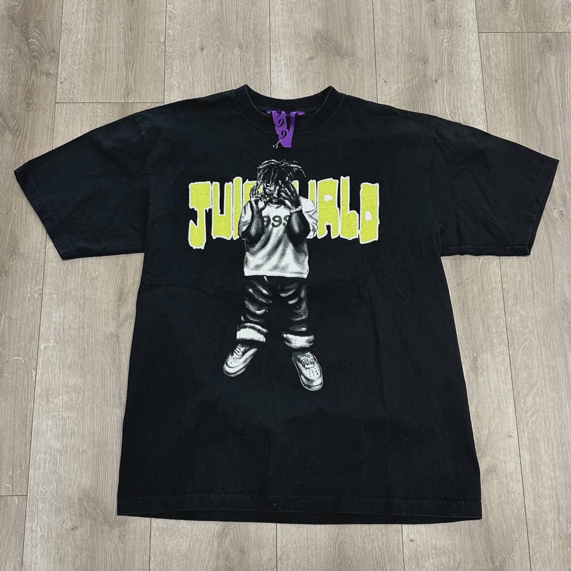 Juice WRLD x Vlone "Man Of The Year" Tee  • Pre-Owned [9233]
