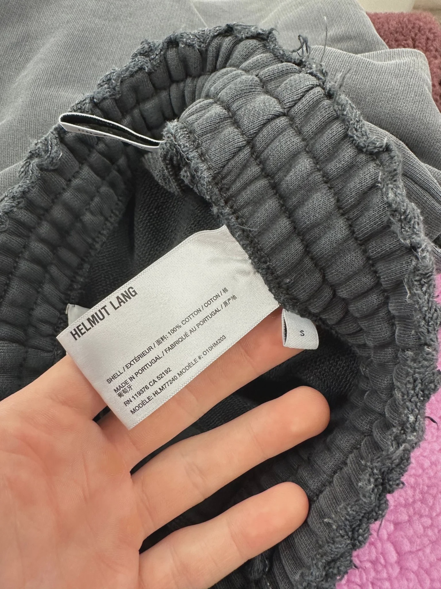 Helmut Lang Baggy Sweat Shorts • Pre-Owned [2951] - photo 2