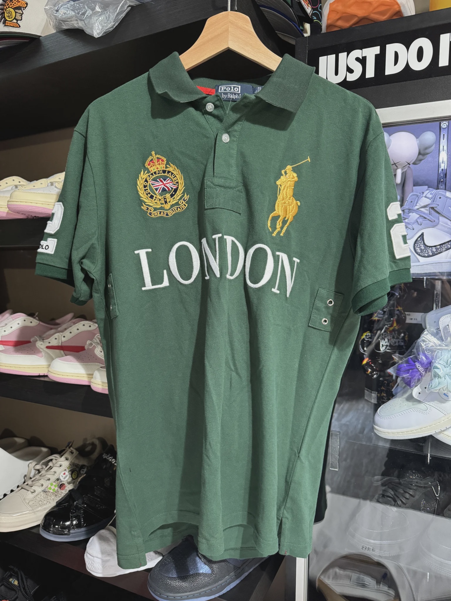 Polo Ralph Lauren Polo Ralp Lauren Green Tee - Size L