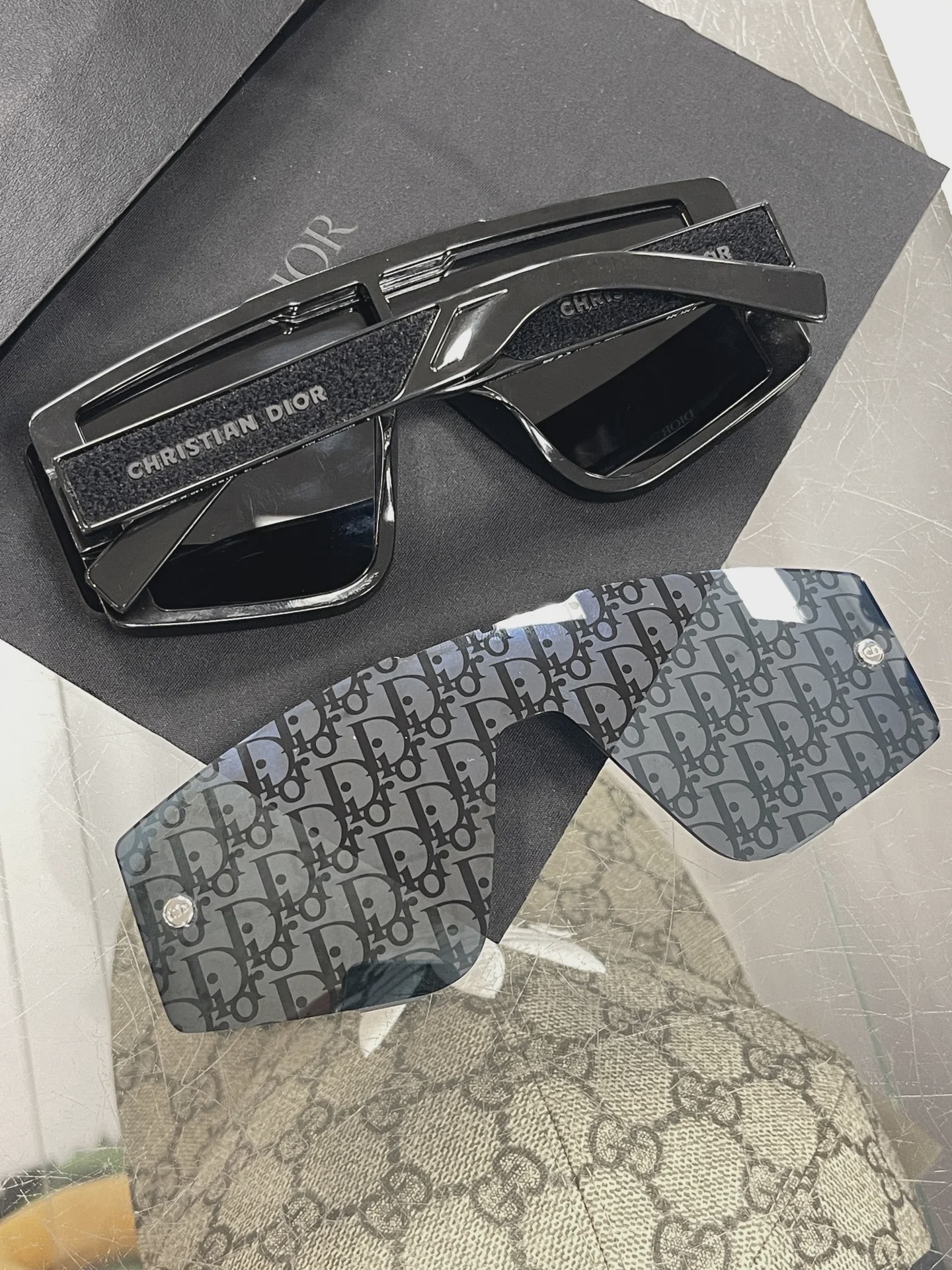 Dior  Diorxtrem MU Mask Sunglasse • Pre-Owned [1983] - photo 3