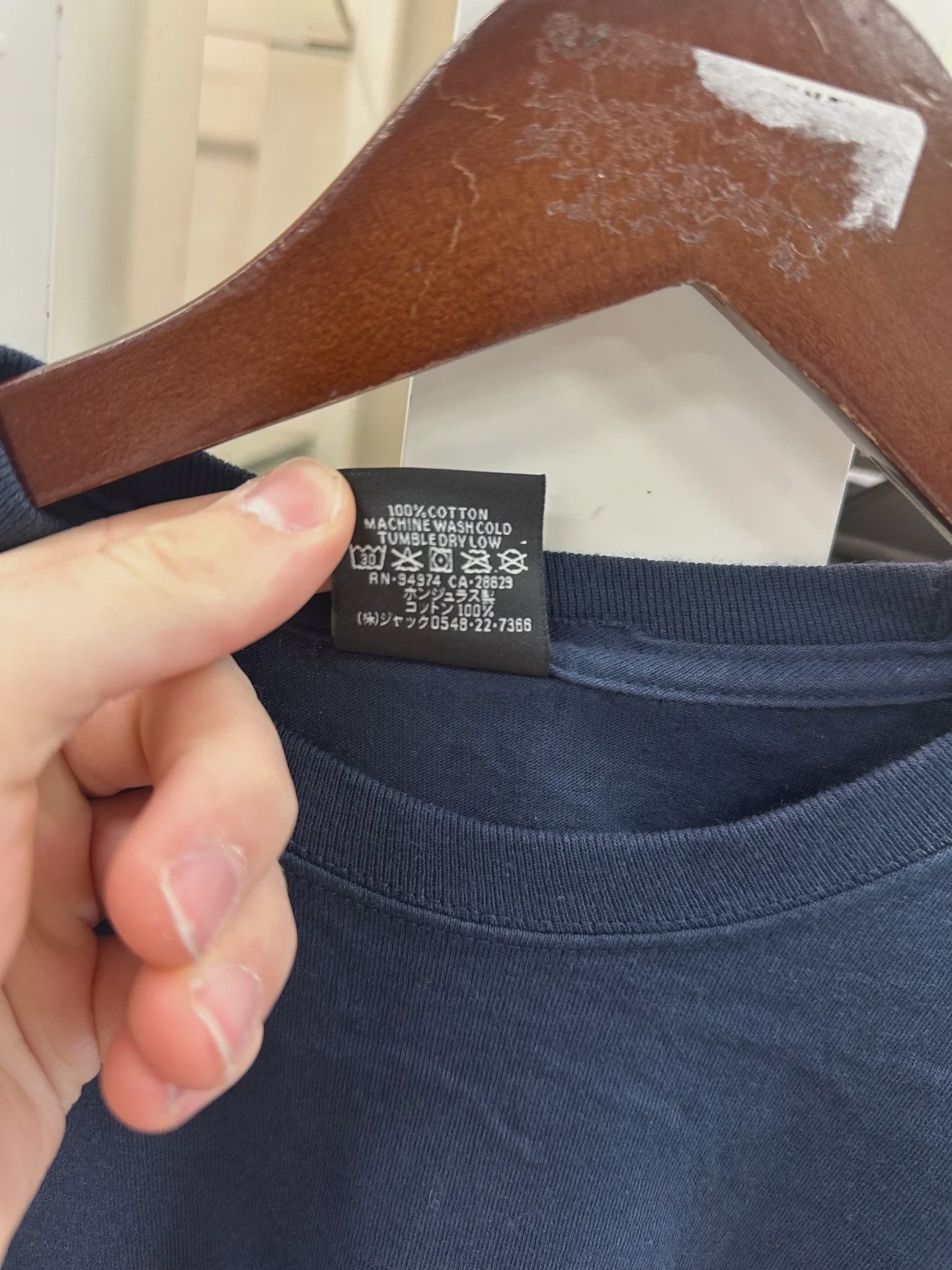 Stussy Honolulu Navy Tee  • Pre-Owned [2132] - photo 3
