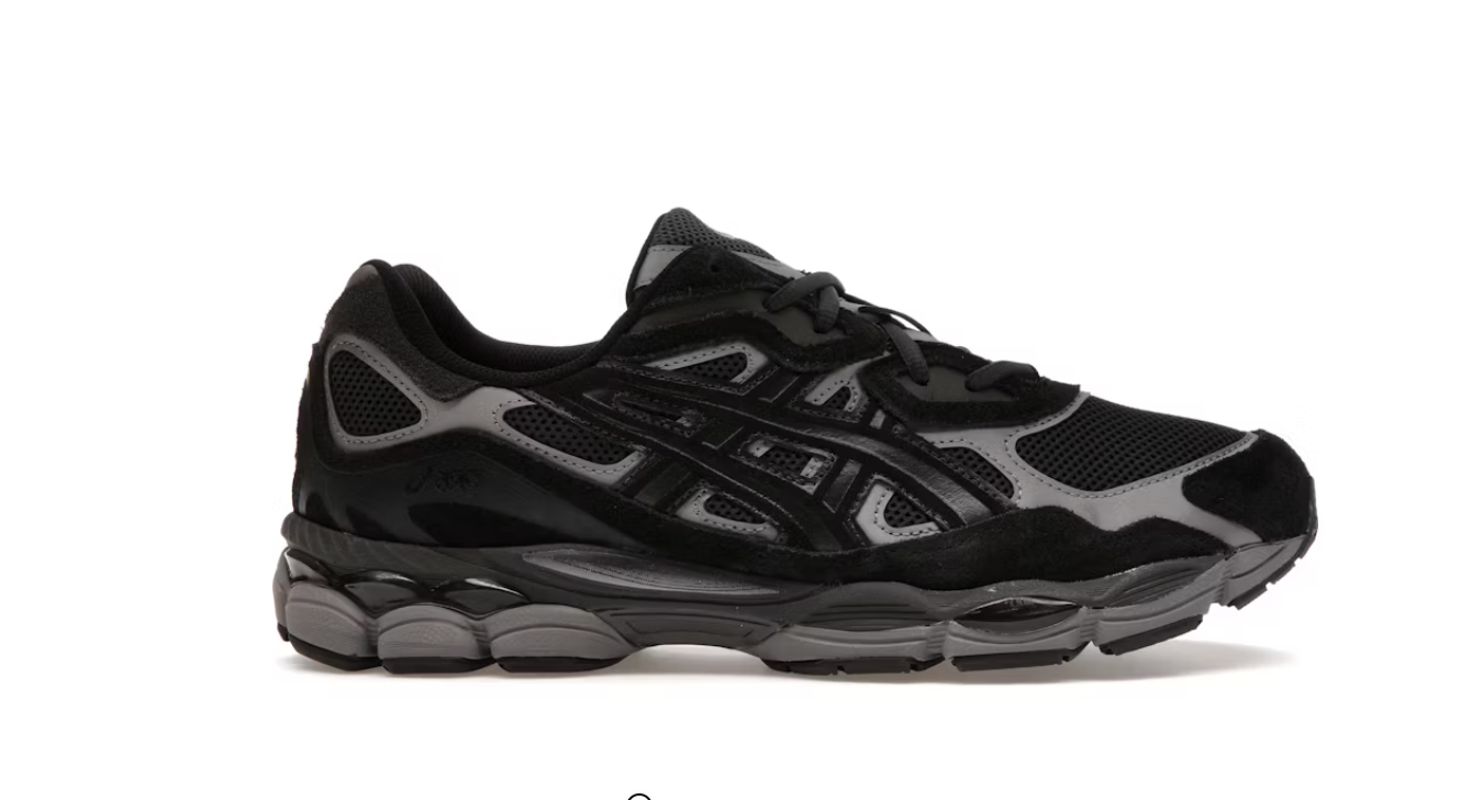 ASICS Gel-NYC Graphite Grey Black • Brand New