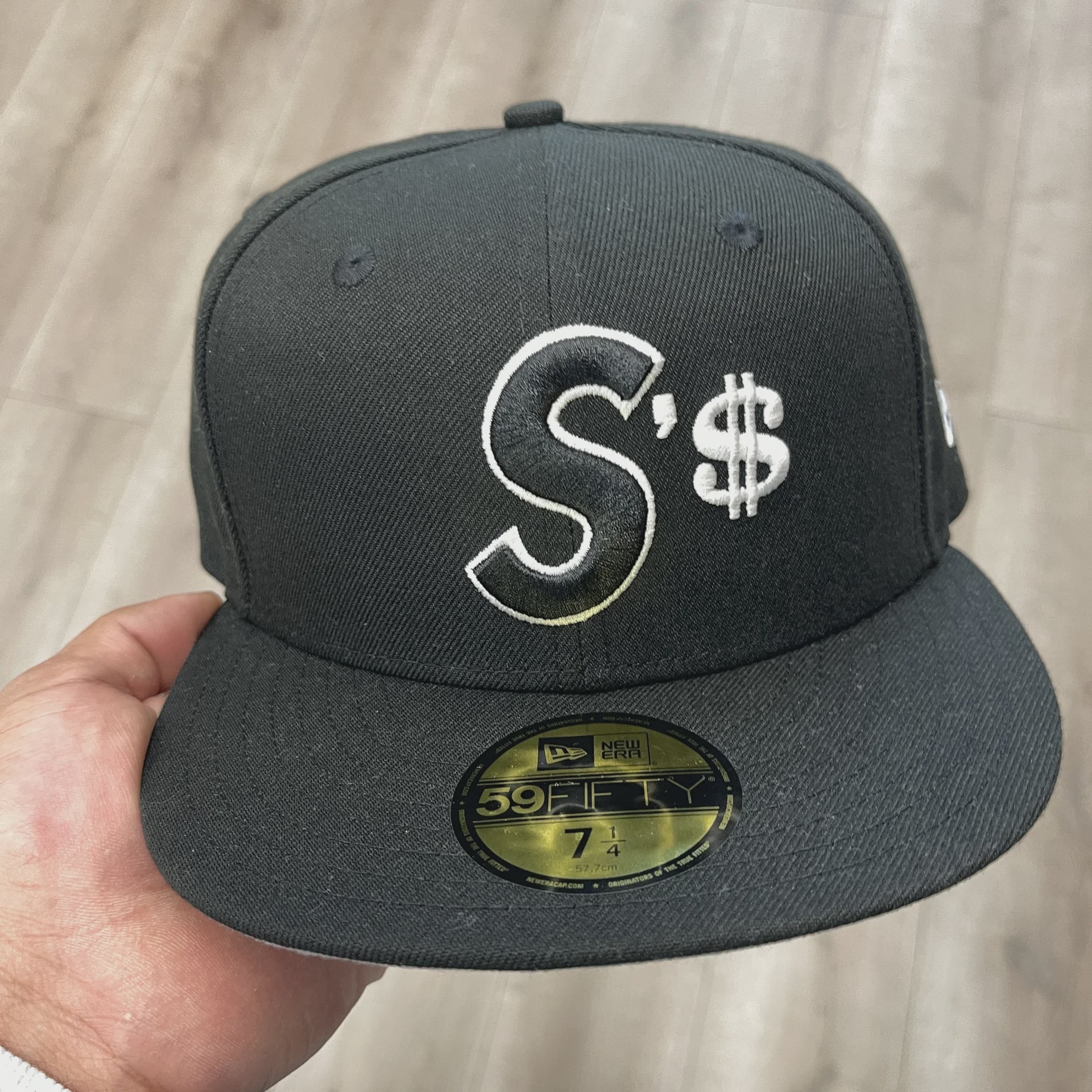 Supreme Money S Logo New Era 59FIFTY Fitted Hat • Brand New [9440] - photo 6