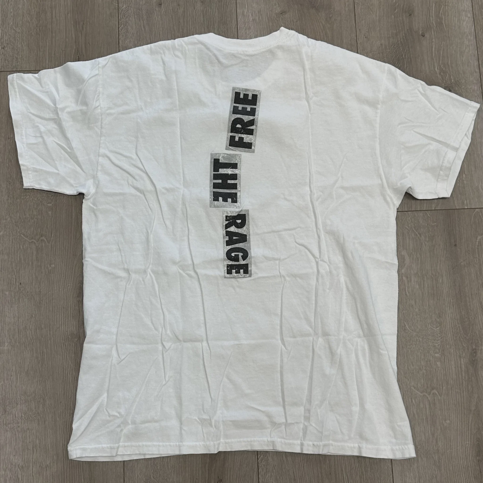 Travis Scott Cactus Jack "Free The Rage" Mugshot Tee • Pre-Owned [6334] - photo 3