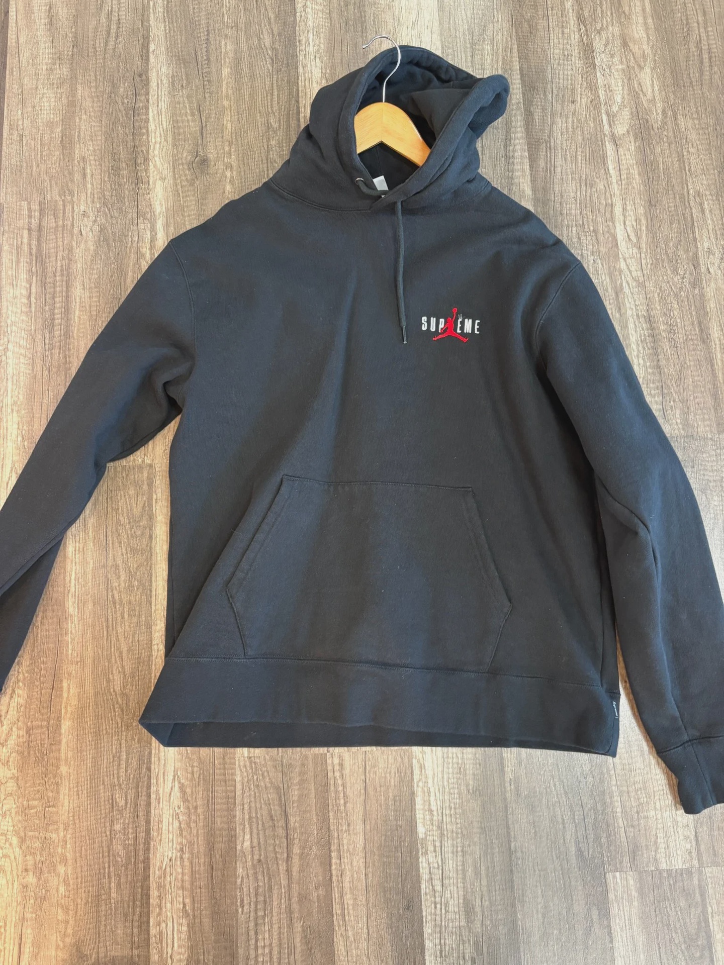 Supreme Supreme Jordan Black Hoodie - Size M