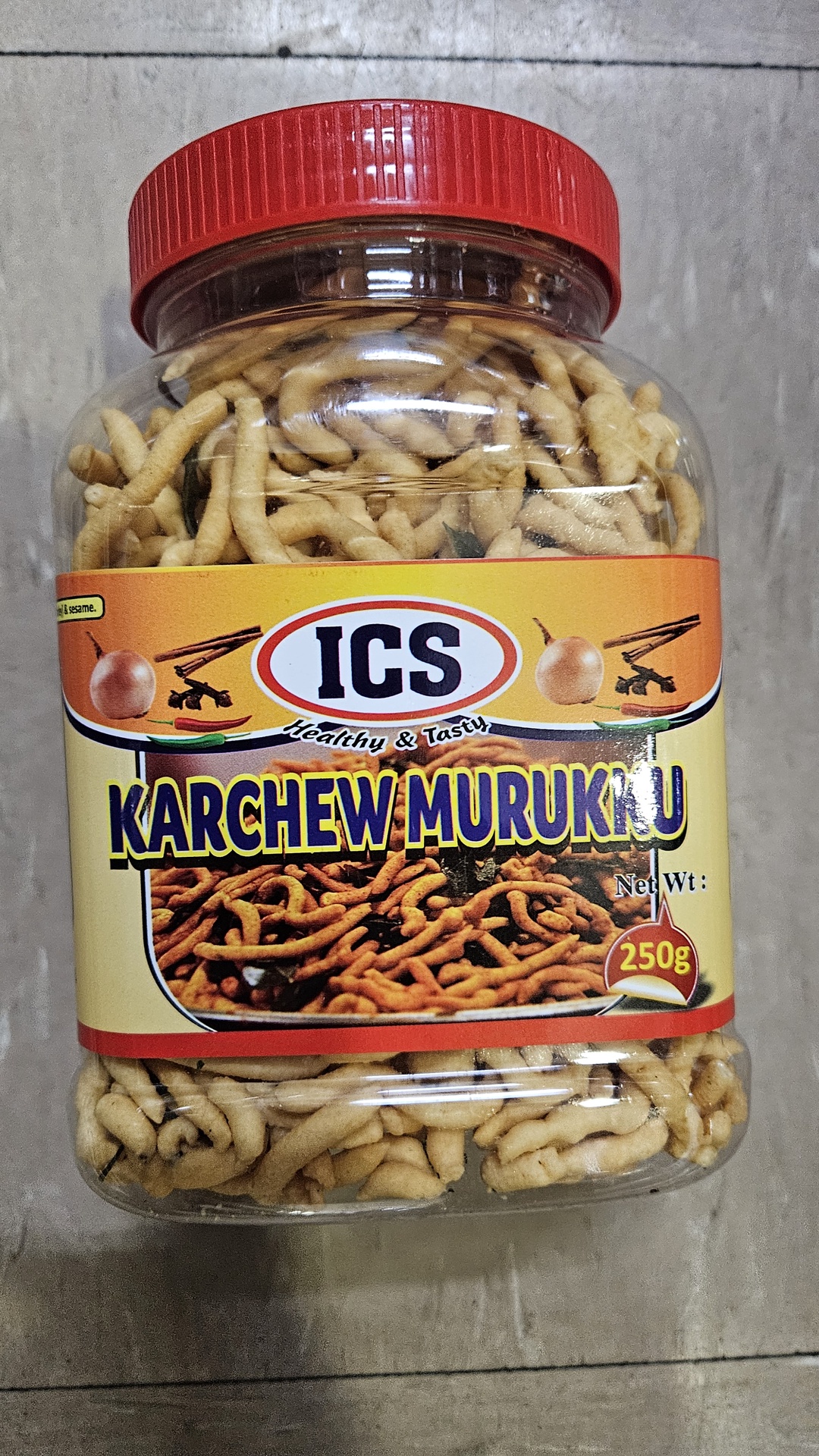 ICS S/Lankan Cashew Murukku 250g