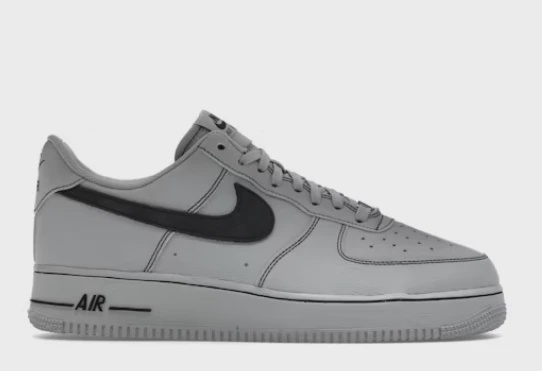 Nike Air Force 1 Low '07 LV8 Wolf Grey Black • Brand New [1623]