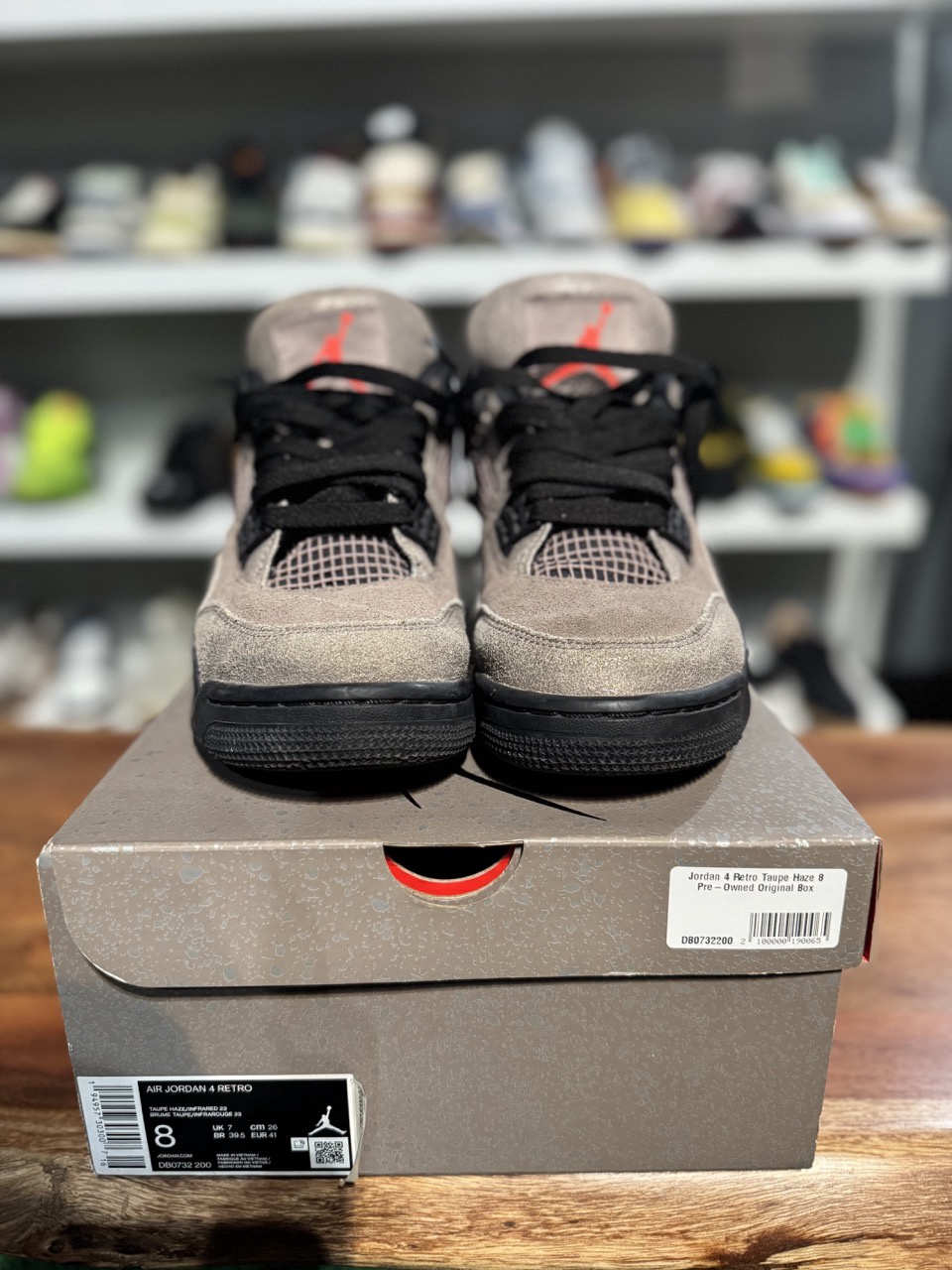 Jordan 4 Retro Taupe Haze • Pre-Owned 9