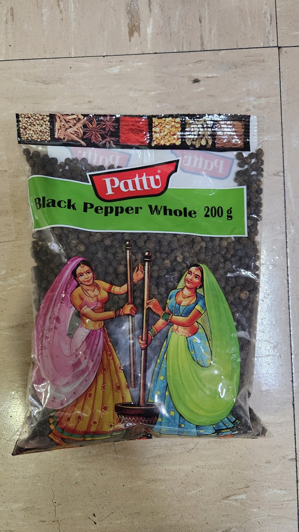 Pattu Black Pepper Seed 200g