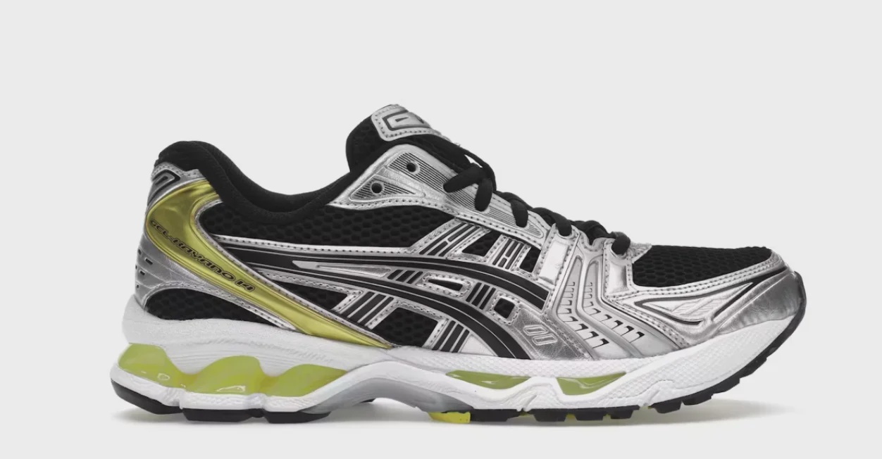 Asics ASICS Gel-Kayano 14 Black Lemon Spark - Size US M 7.5