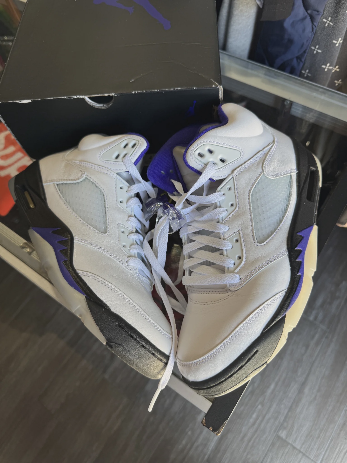 Air Jordan 5 Retro Dark Concord • Pre-Owned [2229] - photo 1
