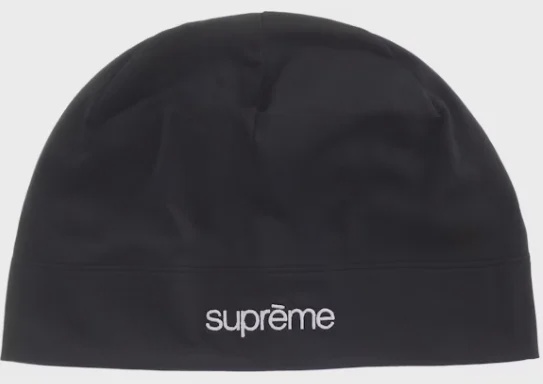 Supreme Supreme Base Layer Beanie (FW26) Black - Size One Size