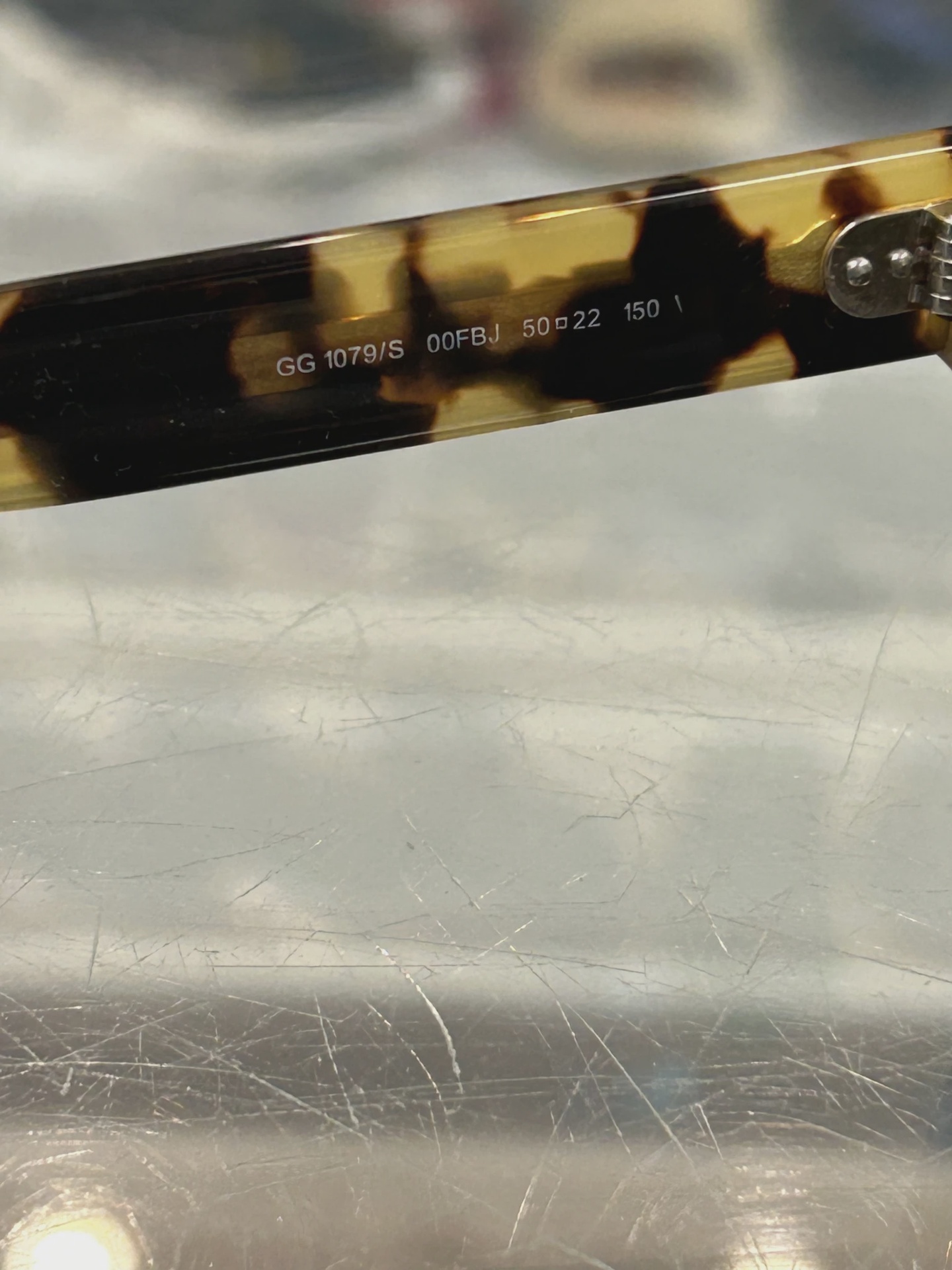 Gucci Carmel Camo Sunglasses • Pre-Owned [4827] 5