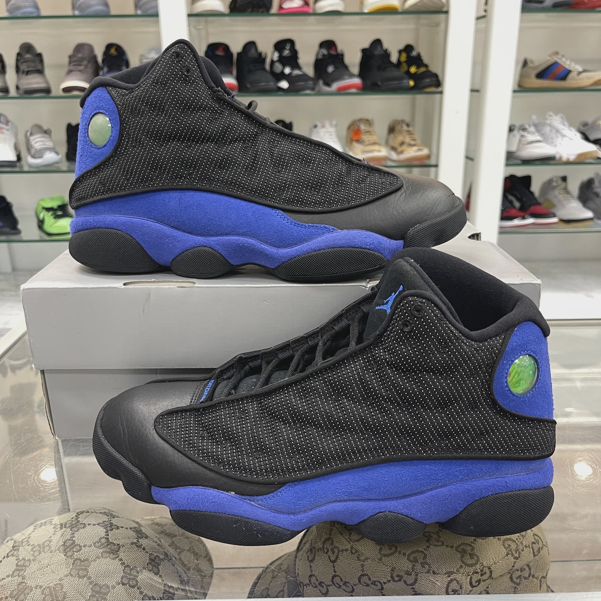 Air Jordan 13 Retro Black Hyper Royal Blue • Pre-Owned [6334] - photo 9