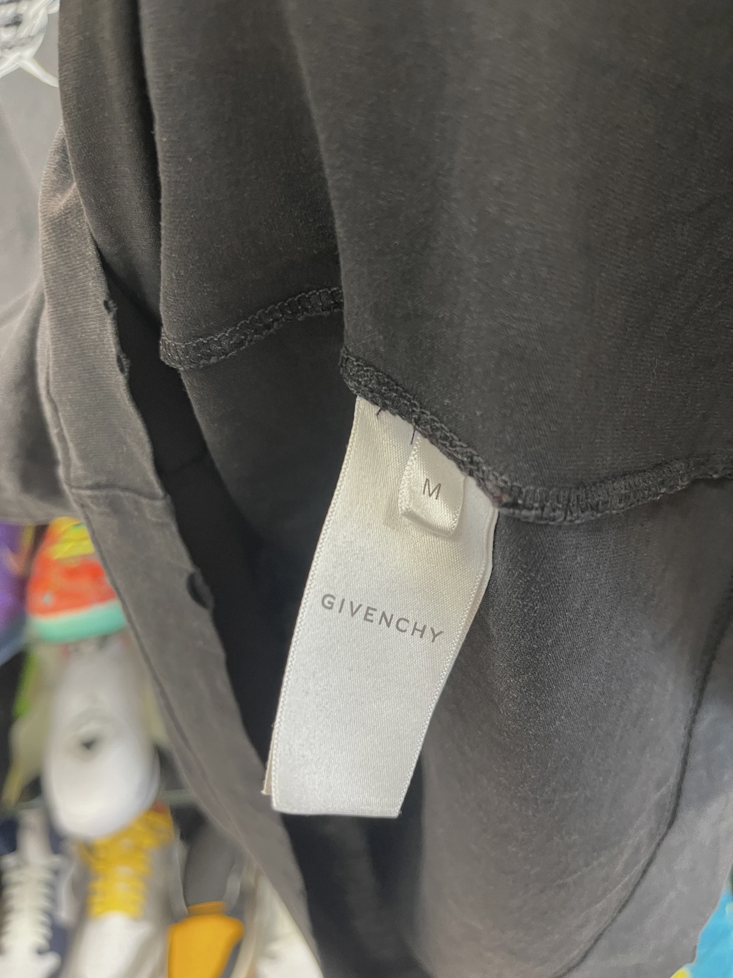 Givenchy Barbed Wire Vintage Black Oversized T-shirt • Pre-Owned [3613] 5