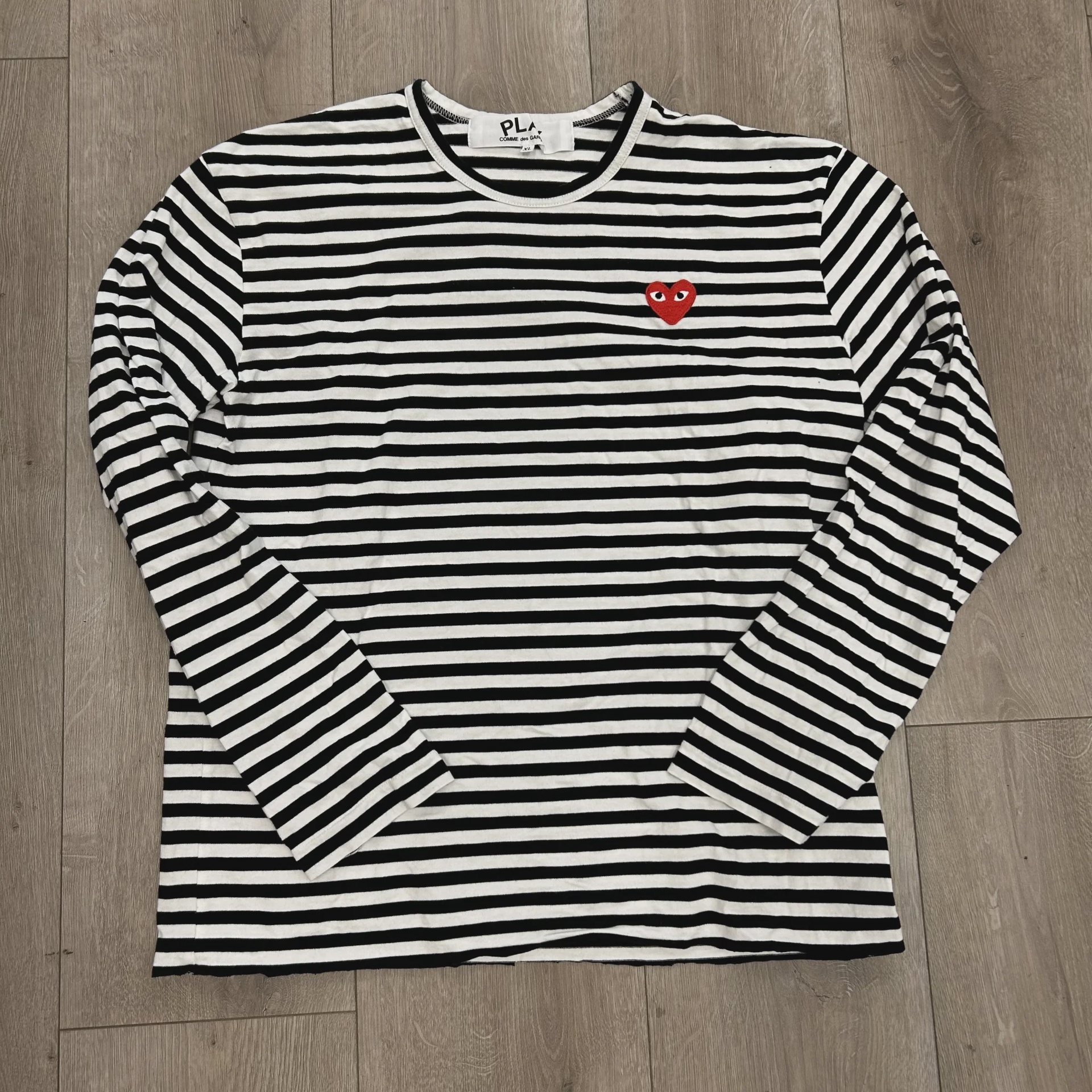 Comme Des Garcons Comme des Garçons striped long sleeve - Size XL