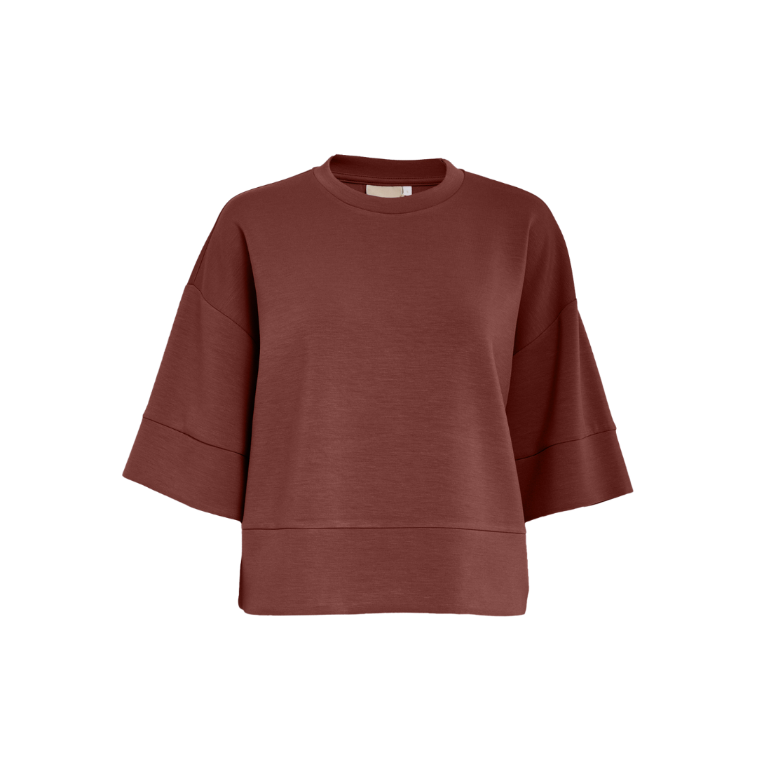 Minnie Blouse · maroon red — foto 1