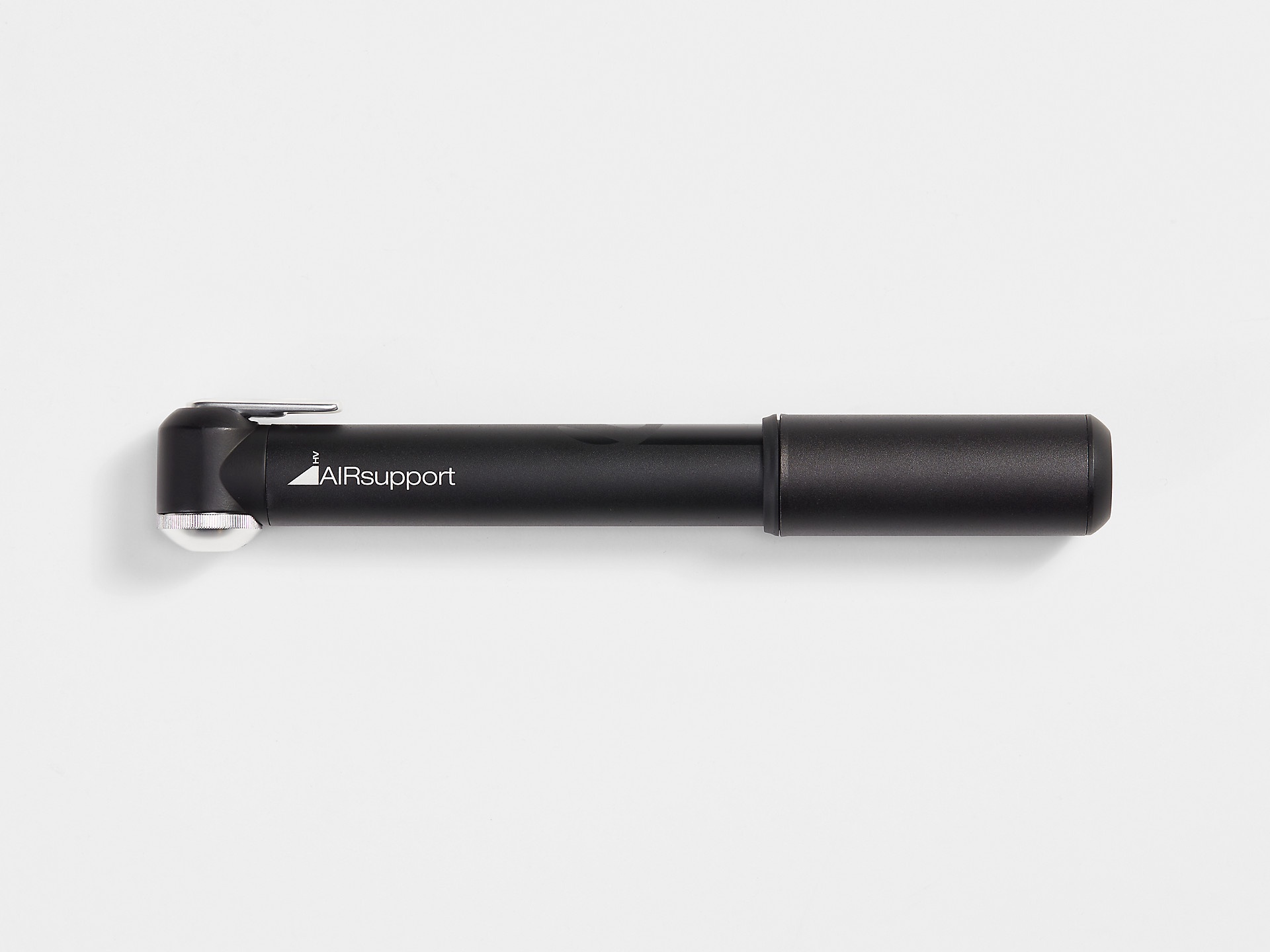 Bontrager Air Support HV MTB Pump, Black/Silver