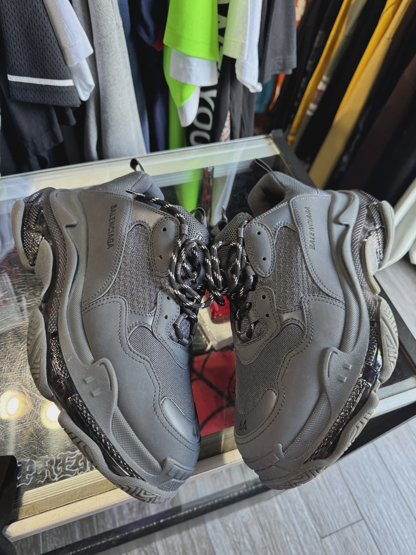 Balenciaga Balenciaga Triple S Navy No Box - Size US M 11