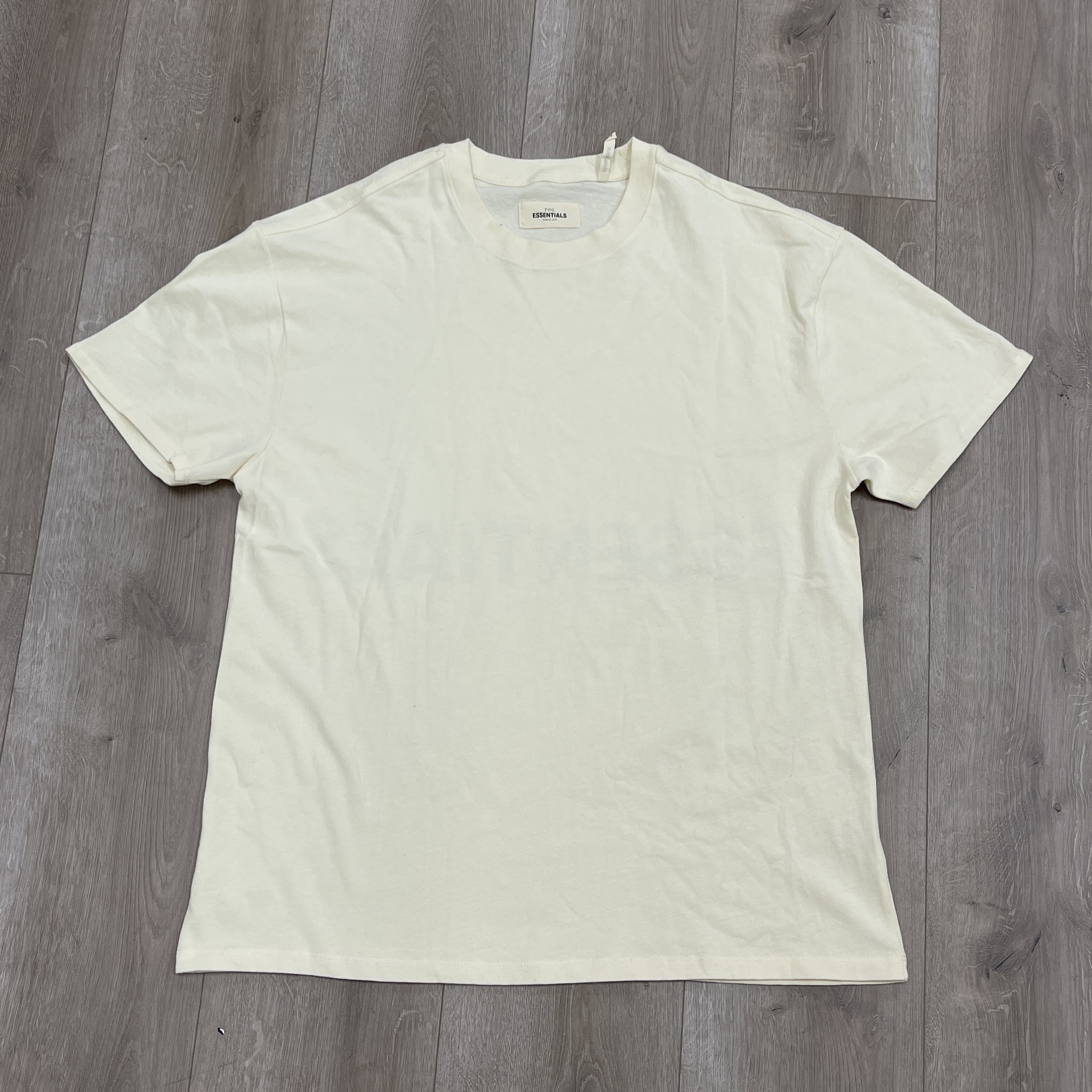 Essentials Cream Tee - Pre Owned 2
