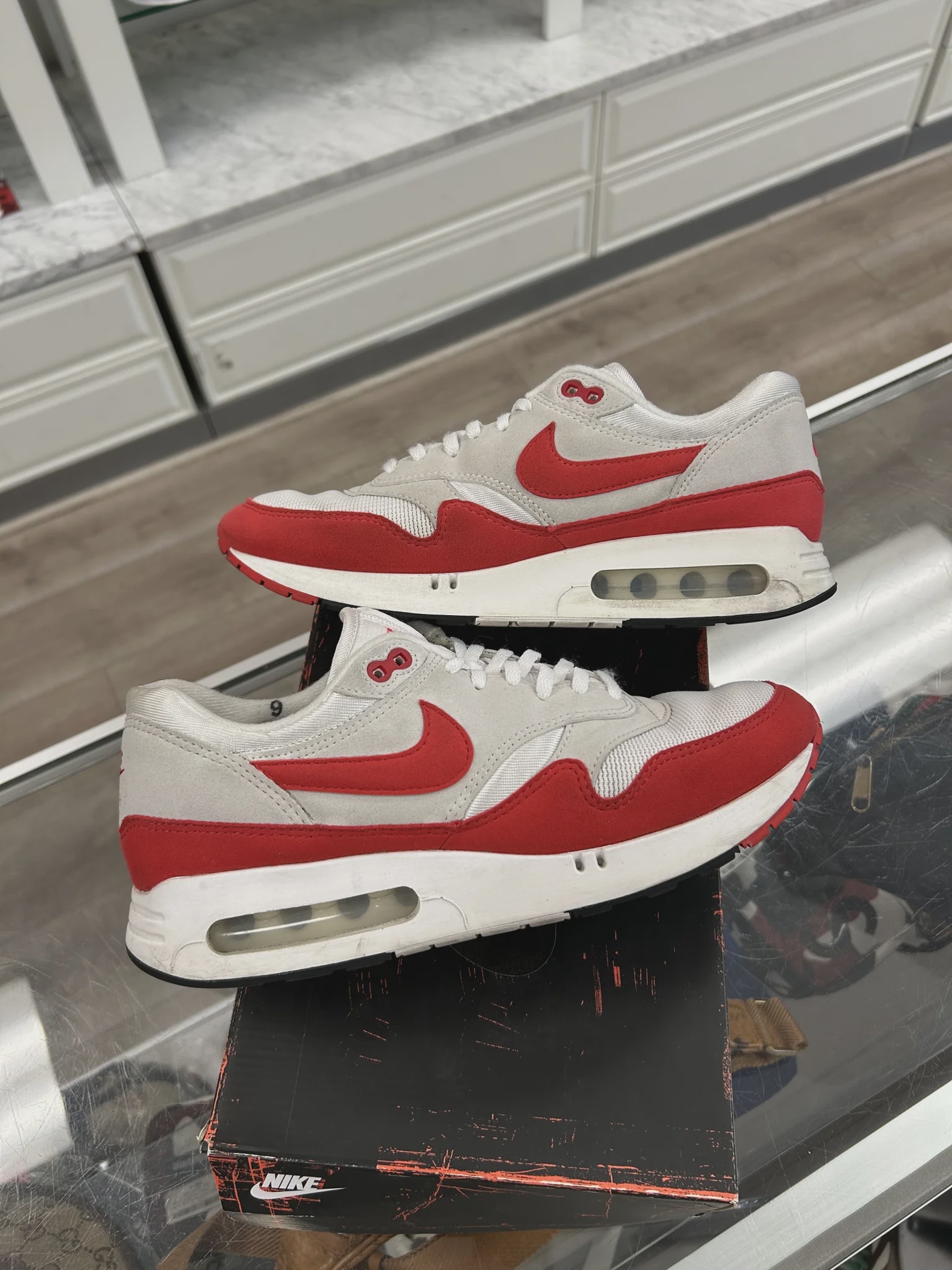 Nike Nike Air Max 1 '86 Original Big Bubble Sport Red - Size US M 9