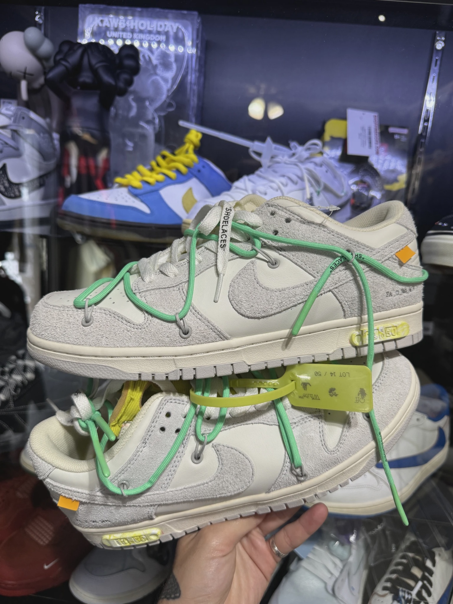 Nike Dunk Low Off-White Lot 14 No Box • Brand New [8658]