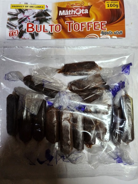 Mathota Bulto Toffee 100g