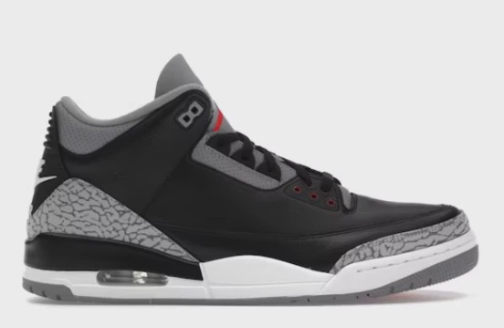 Jordan 3 Retro OG Black Cement (2024) • Brand New [1226]
