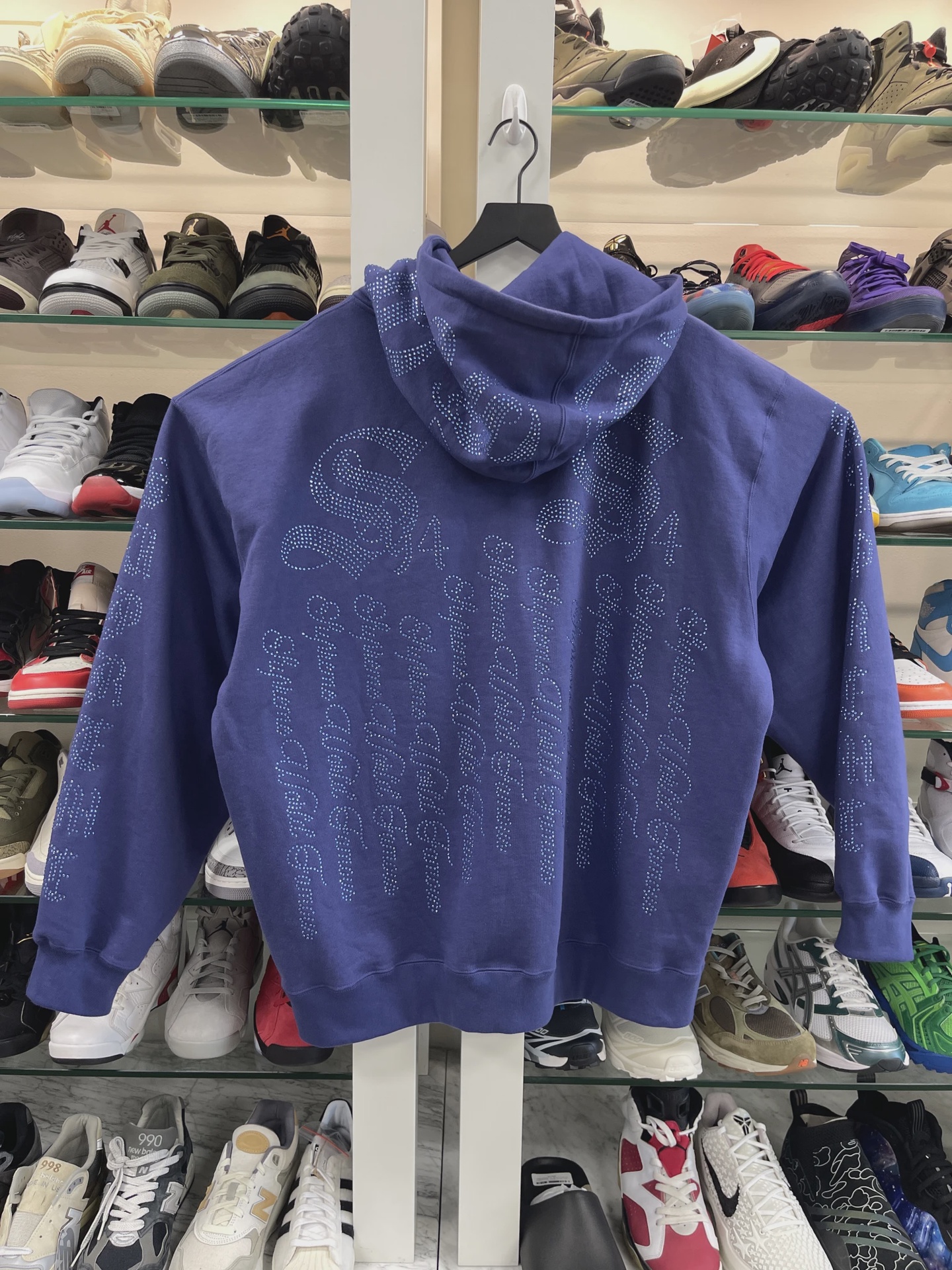 Supreme rhinestone zip up • Brand New [8626] 3