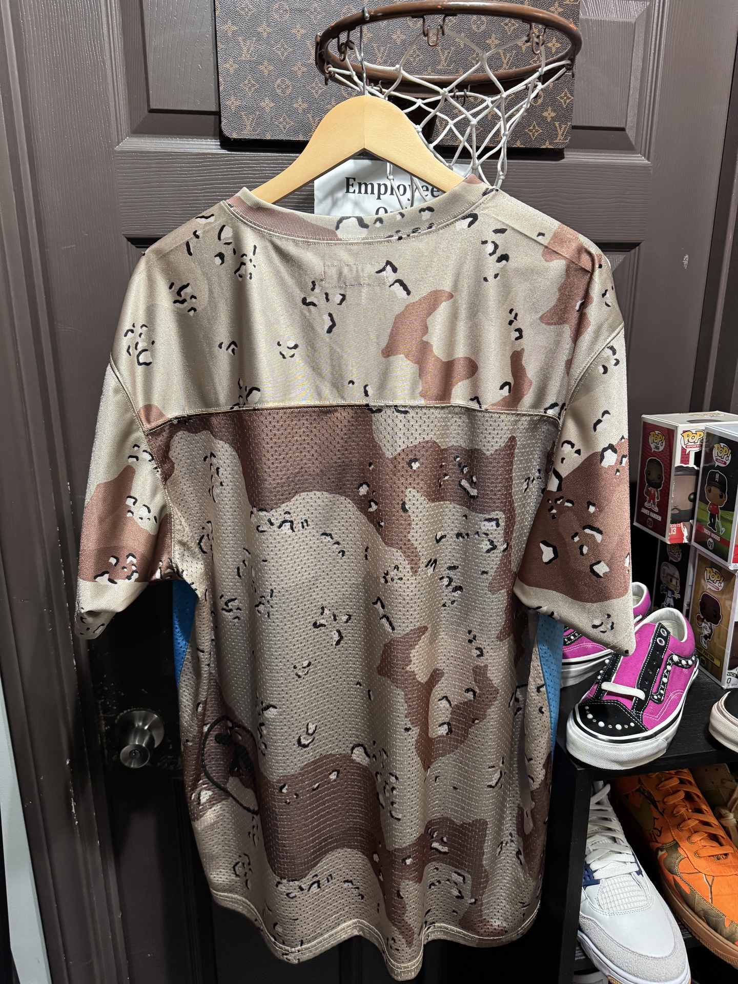 Supreme Aphex Twin Football Jersey Chocolate Chip Camo 2