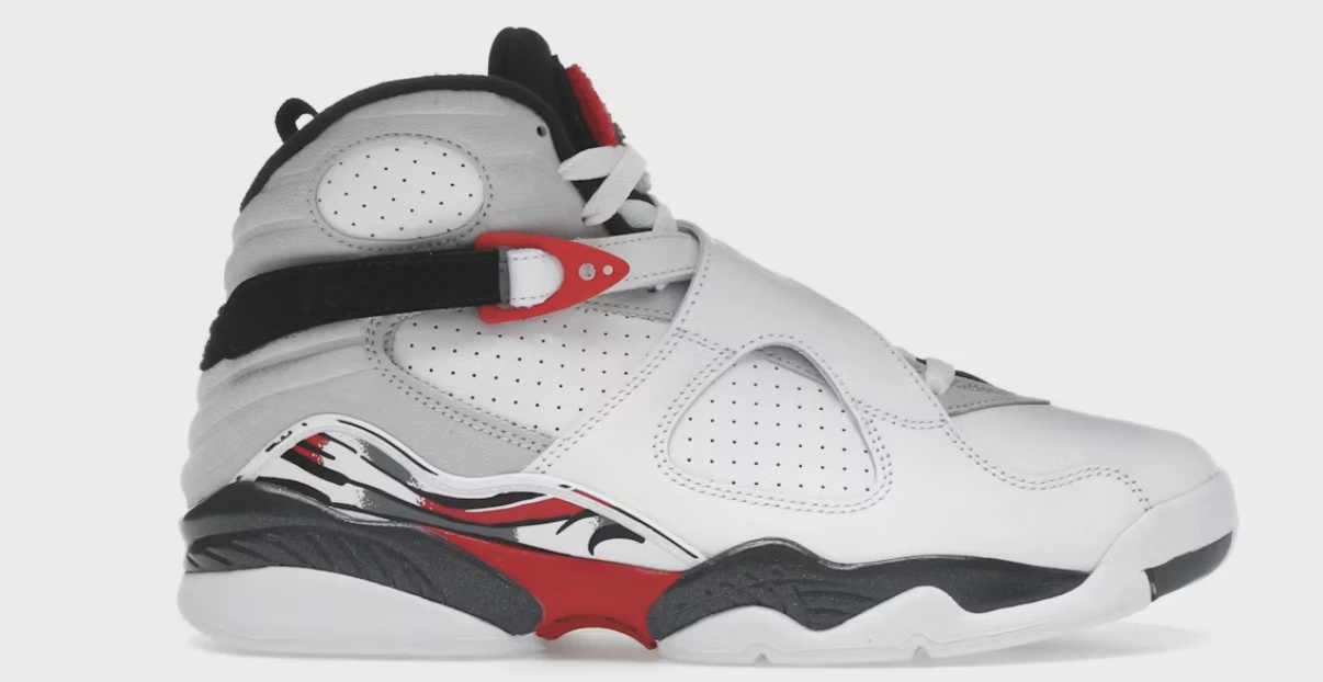 Air Jordan 8 Retro White True Red (2025) • Brand New [3933]