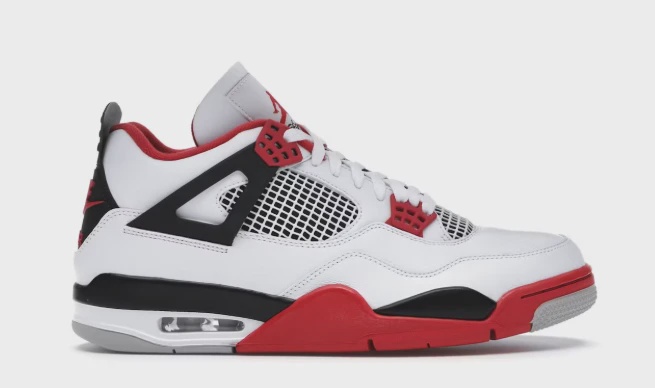 Jordan Air Jordan 4 Retro Fire Red (2020) - Size US M 13