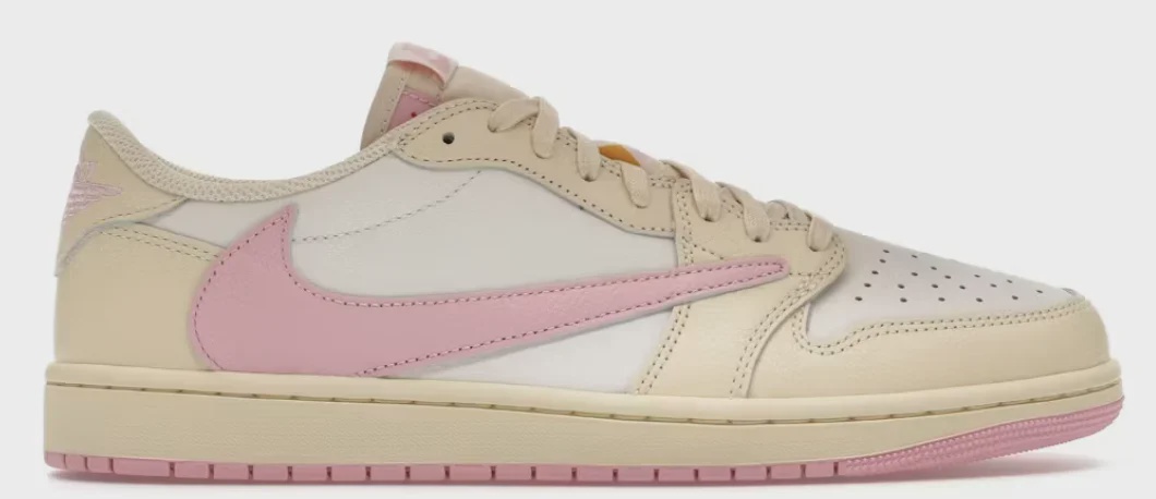 Jordan Jordan 1 Retro Low OG SP Travis Scott Shy Pink - Size US M 11.5