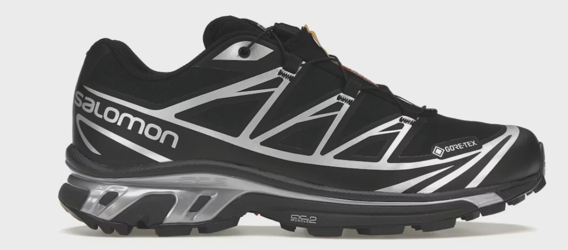 Salomon XT-6 Gore-Tex Black Silver • Brand New [9577]