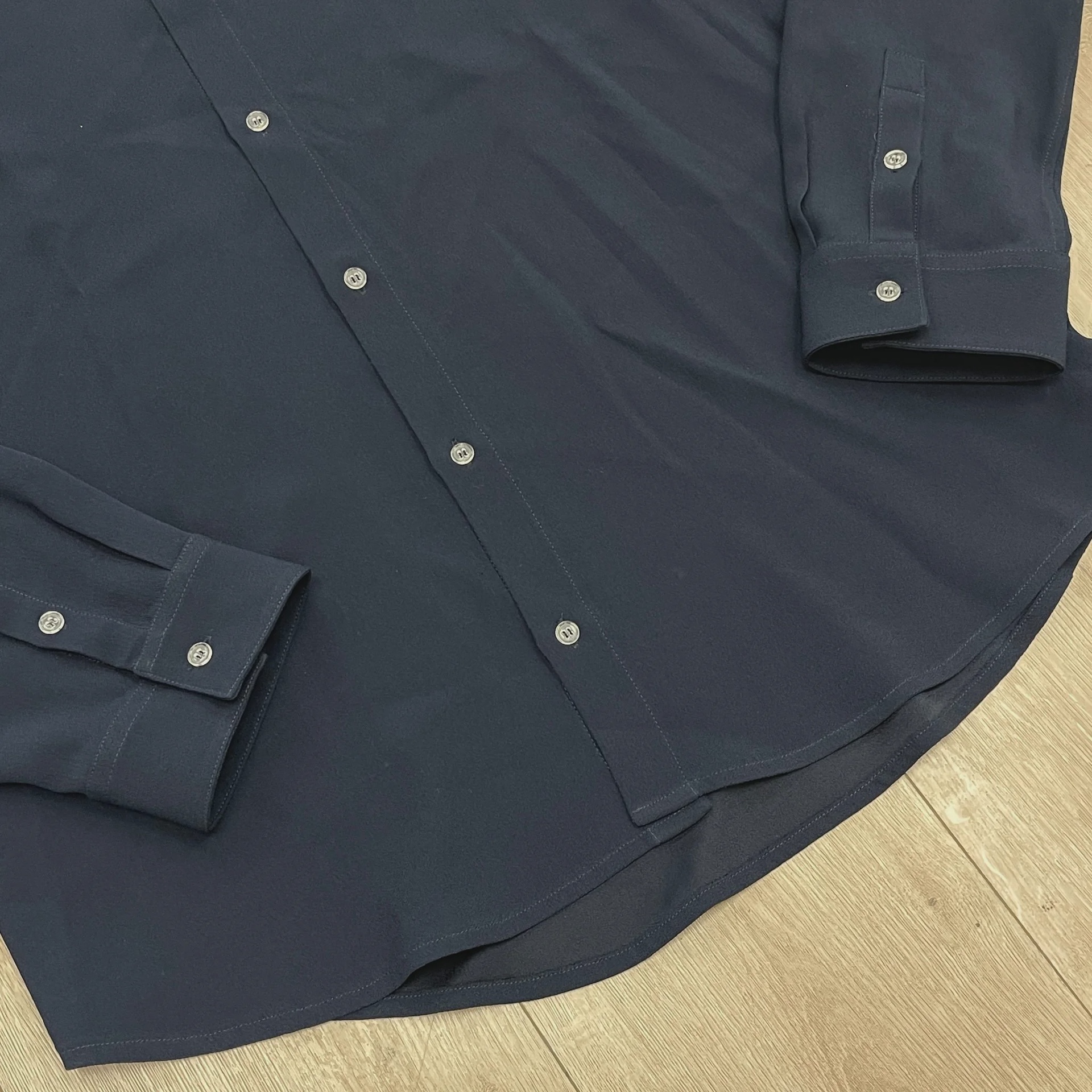 Off-White Classic Button-Down Shirt Navy • Brand New [2239] - photo 8