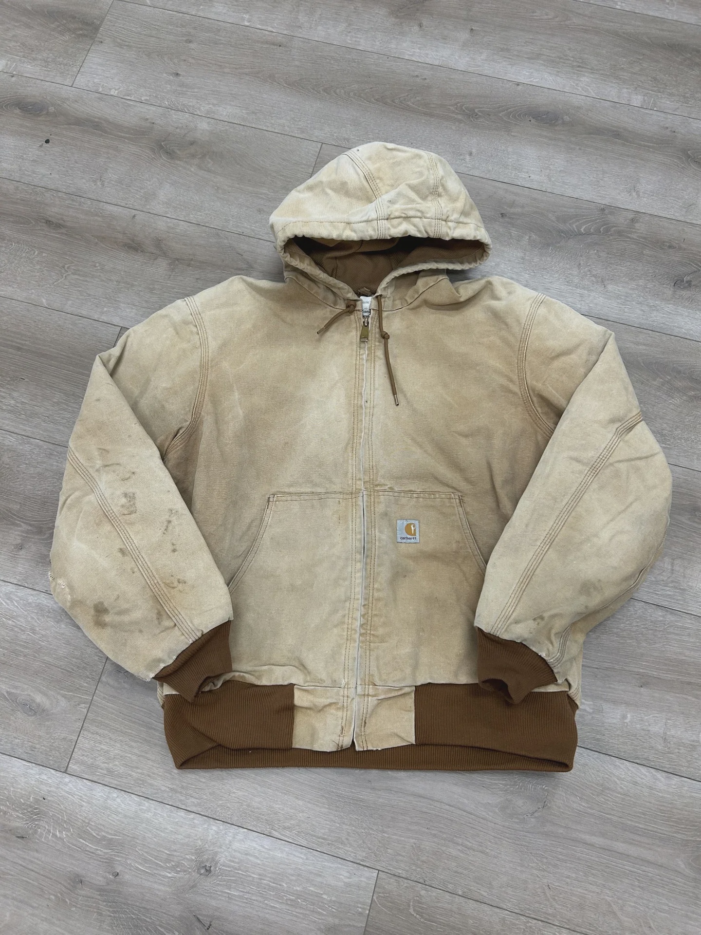 Carhartt Carhartt Work Jacket Tan - Size L